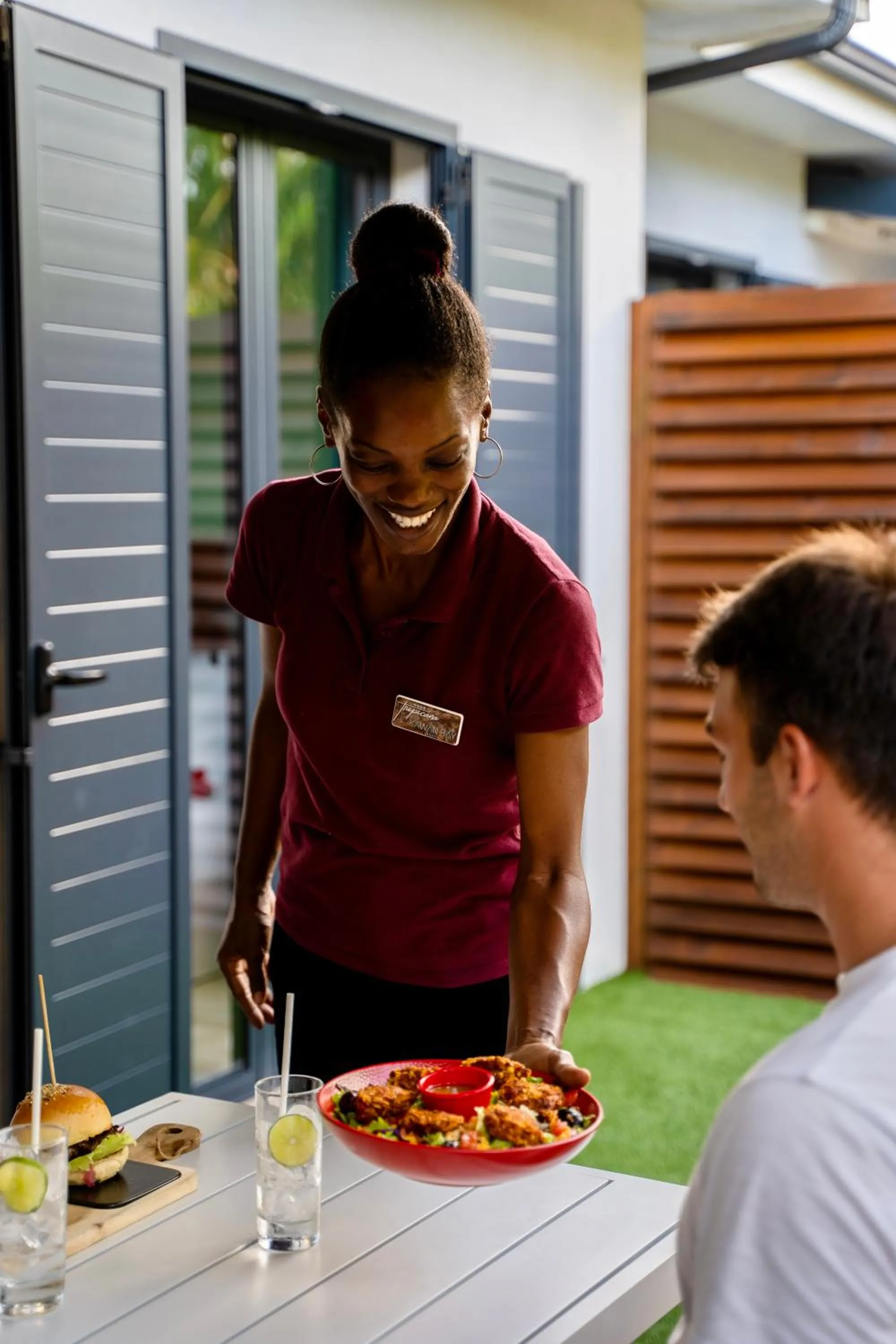 Restaurant/places to eat in Tropicana Suites