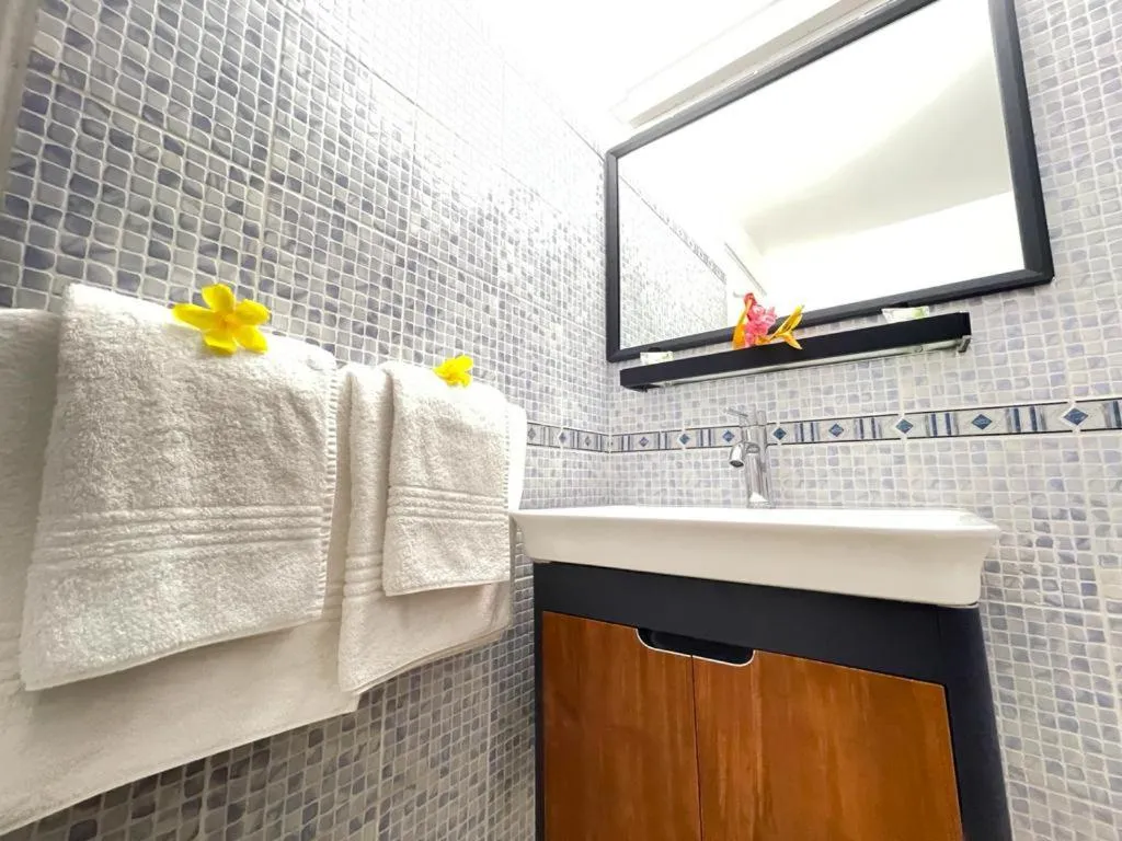 Bathroom in Tropicana Suites