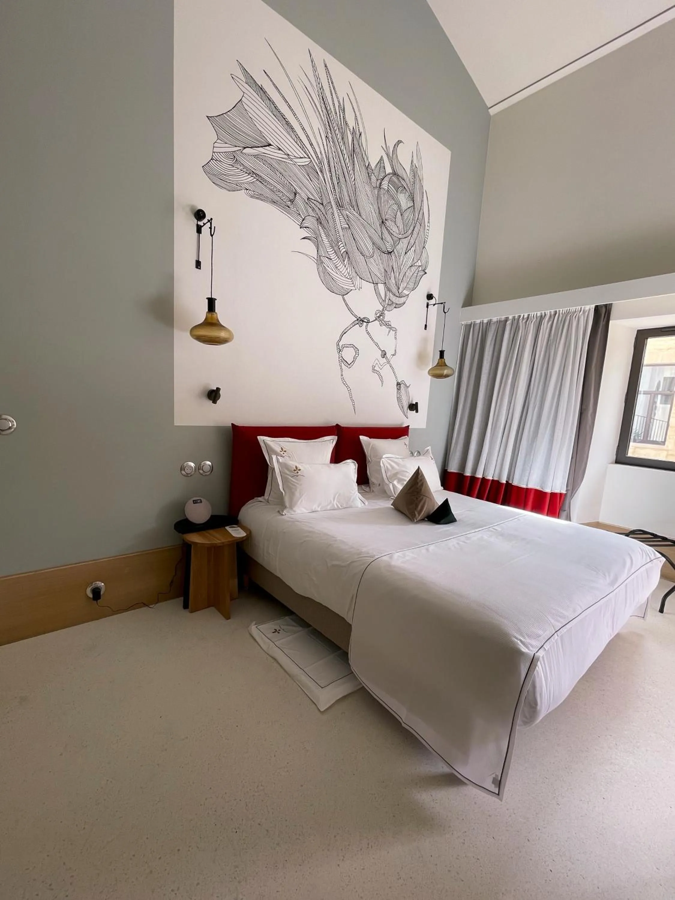 Bed in AUX DUCS DE SIENNE