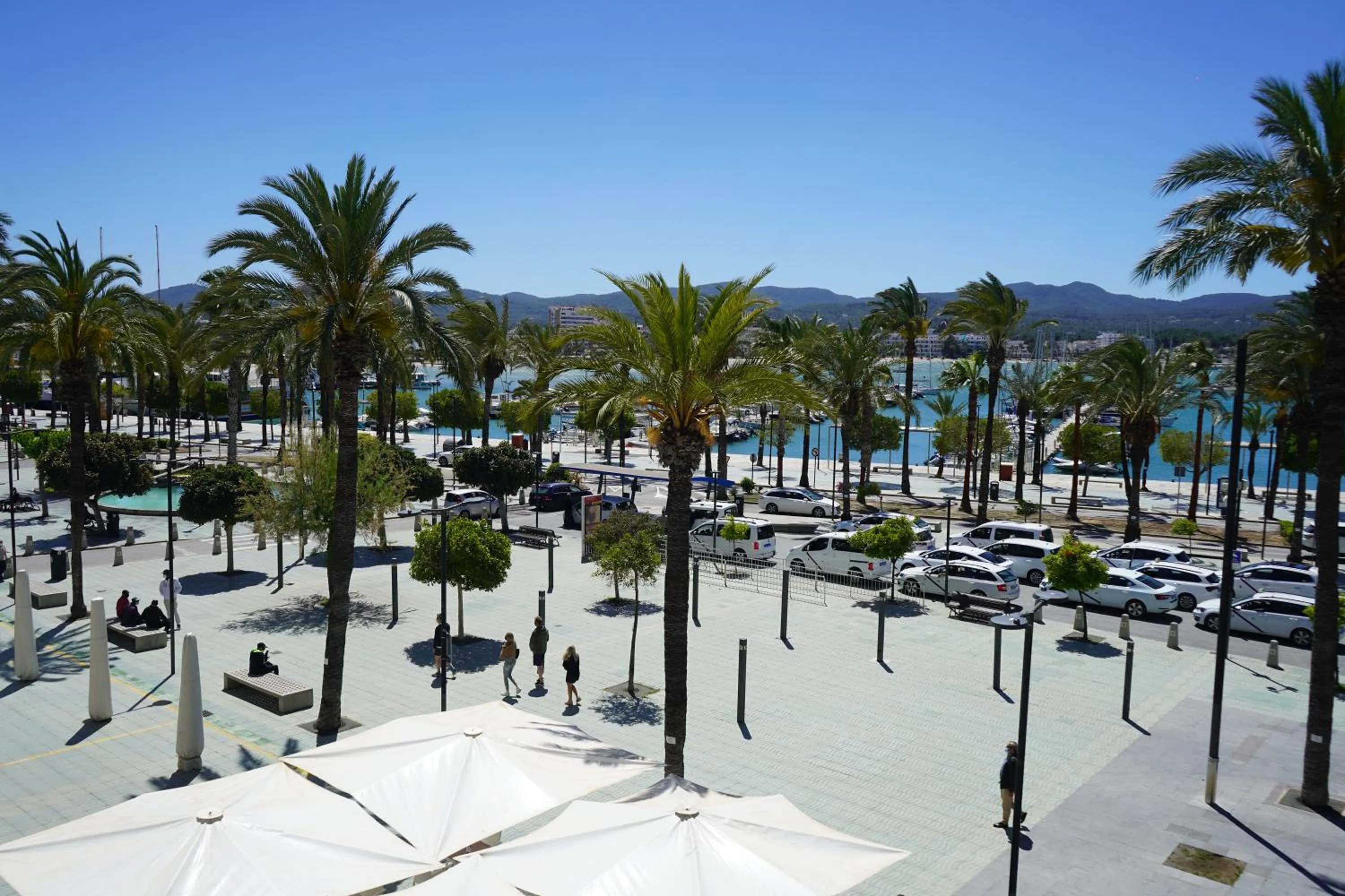 Street view in Hotel Portmany