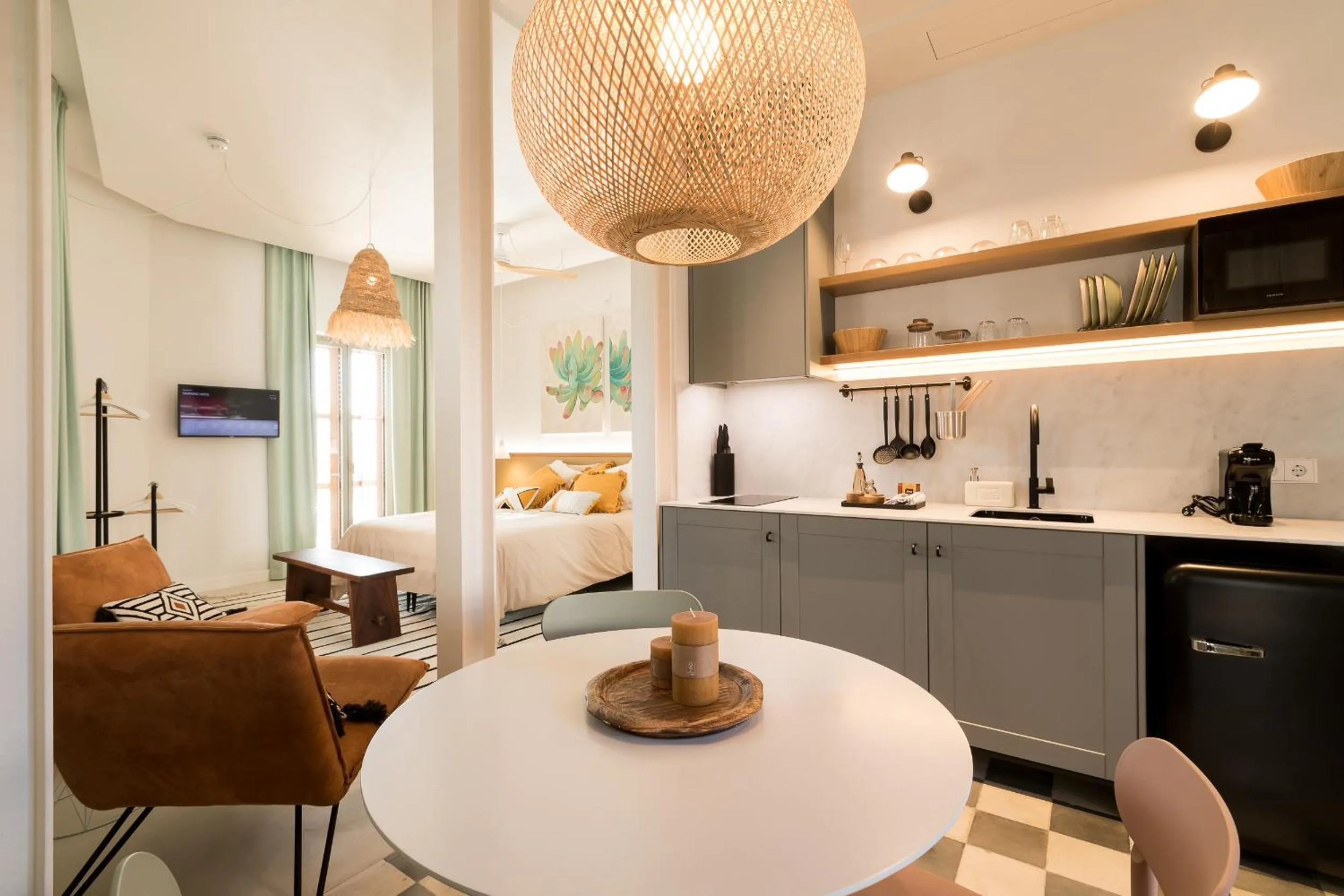 Photo of the whole room in Hotel Portmany