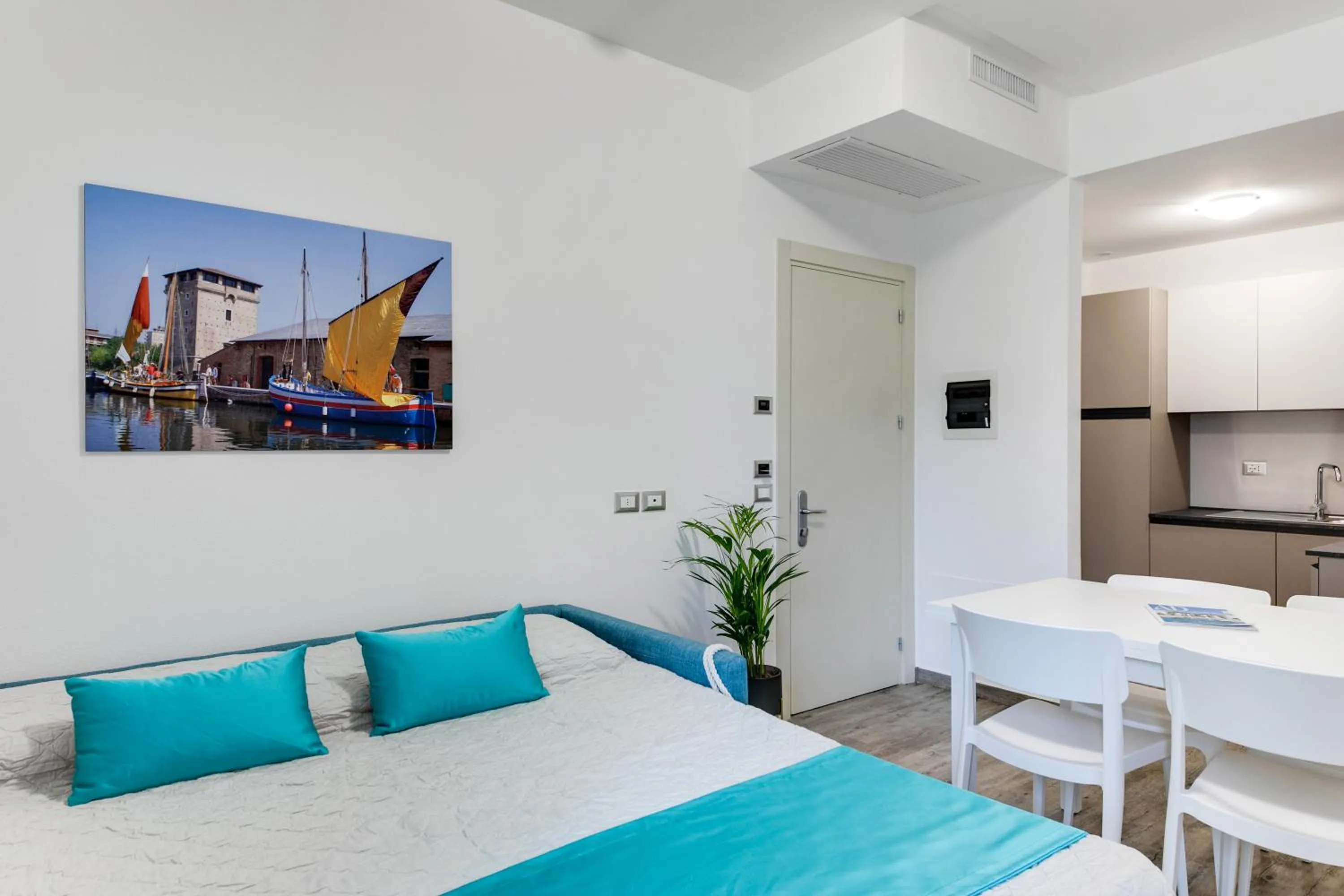 Living room in Elegance Suite Apartments - Siroli Collection