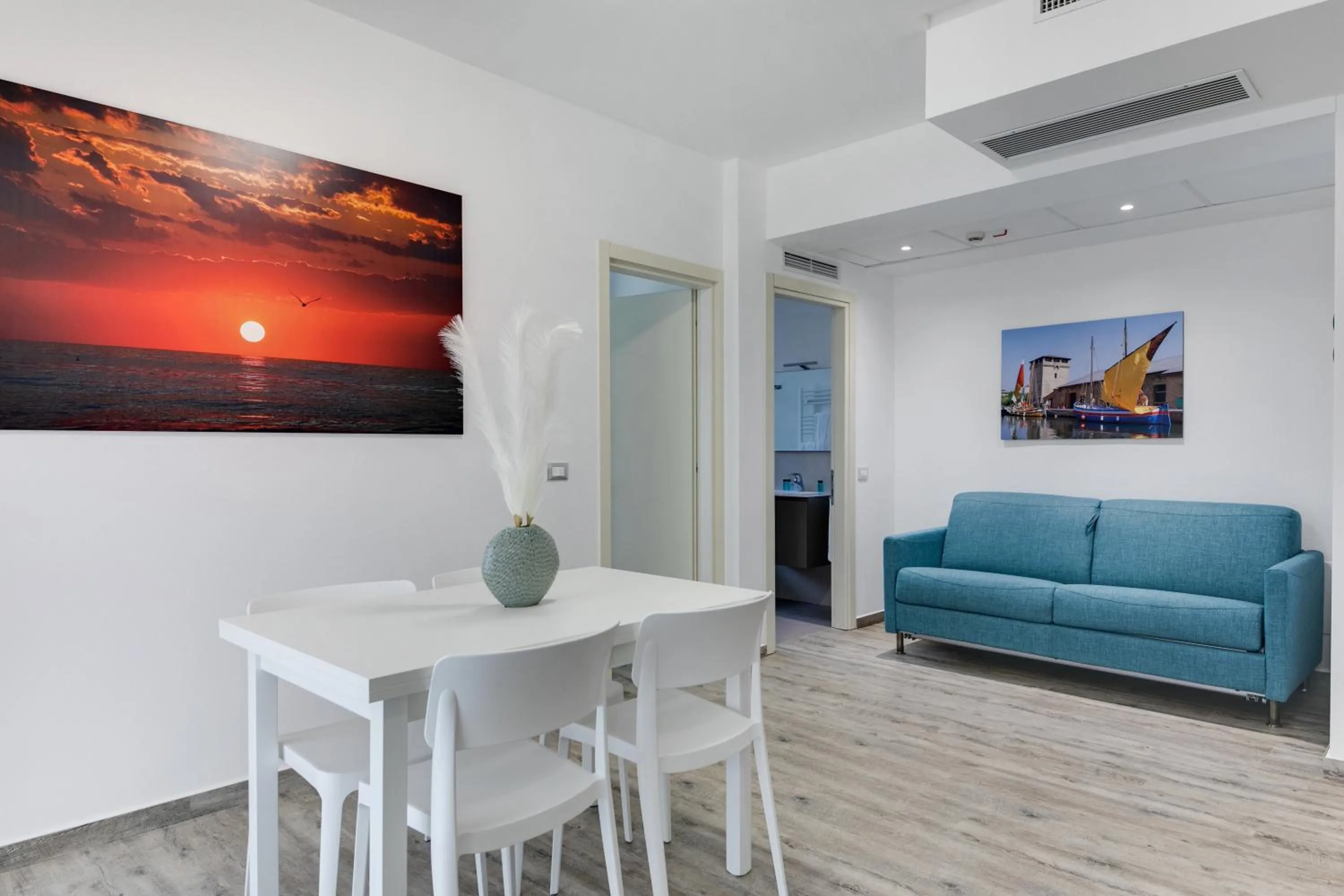 Living room in Elegance Suite Apartments - Siroli Collection