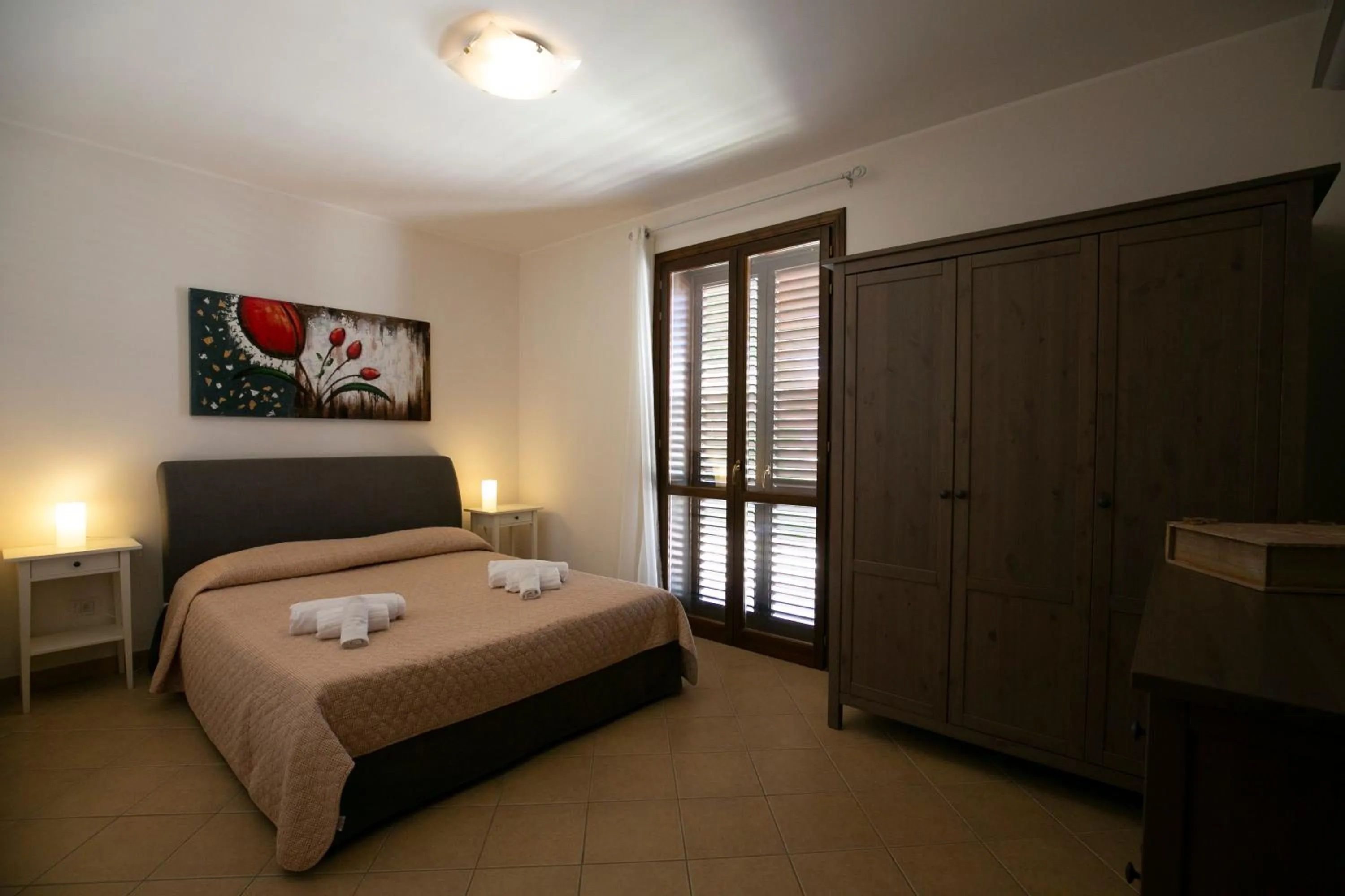 Bedroom, Bed in Boa Vista San Vito - Area Fitness, Barbecue Area, Tennis Court