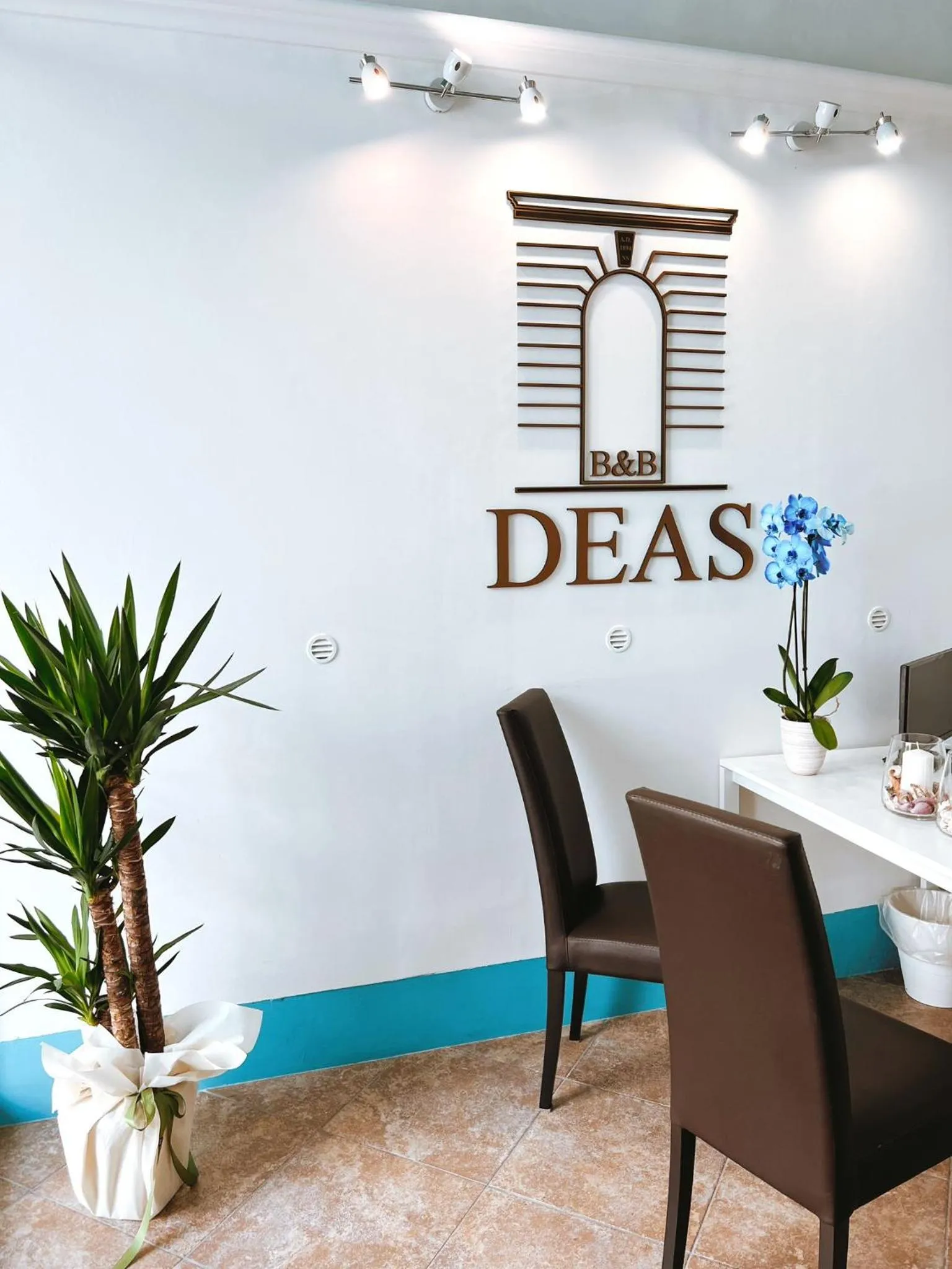 Lobby or reception in DEAS B&B
