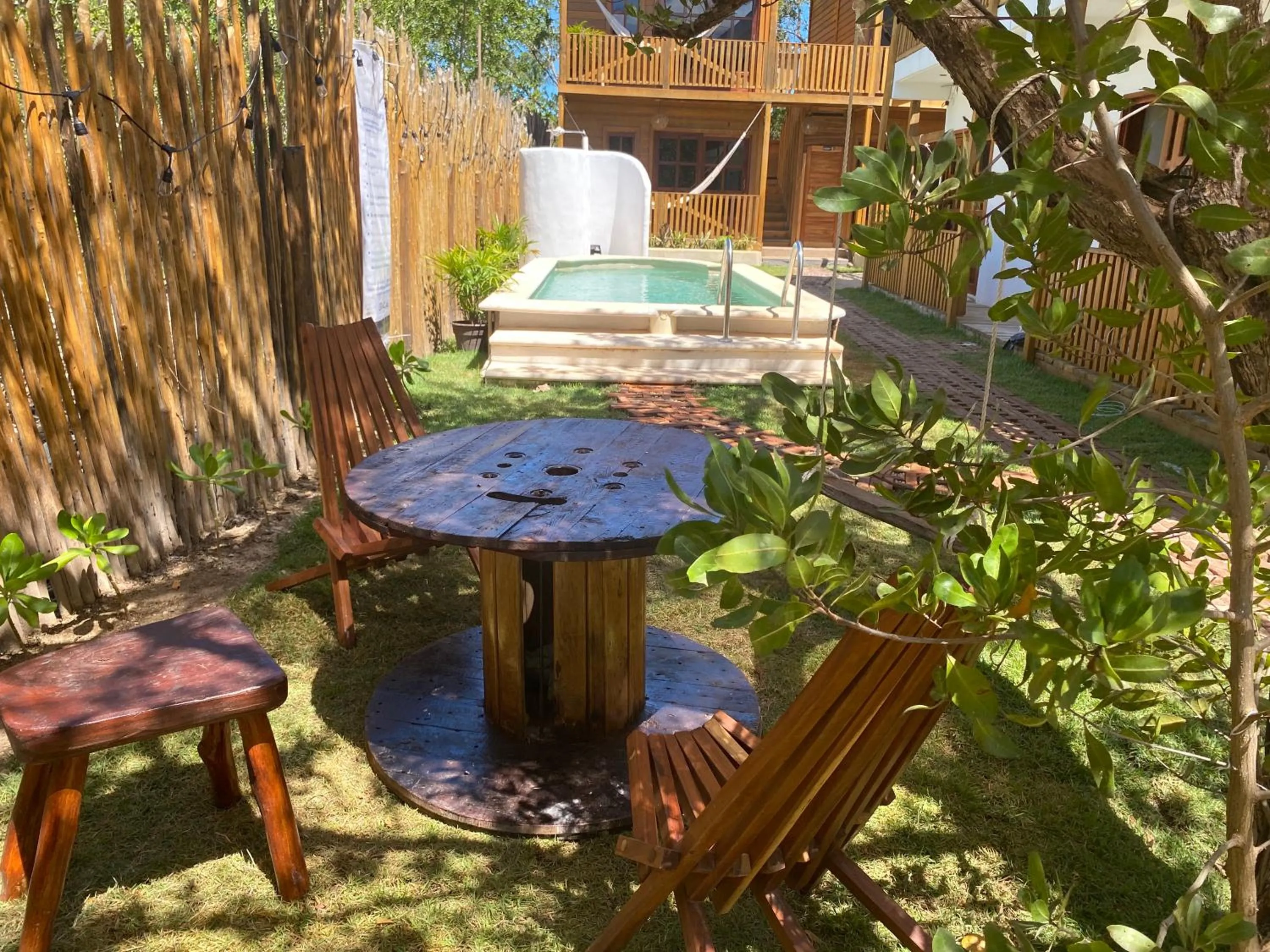 Swimming pool in Hotel Aruma Ha