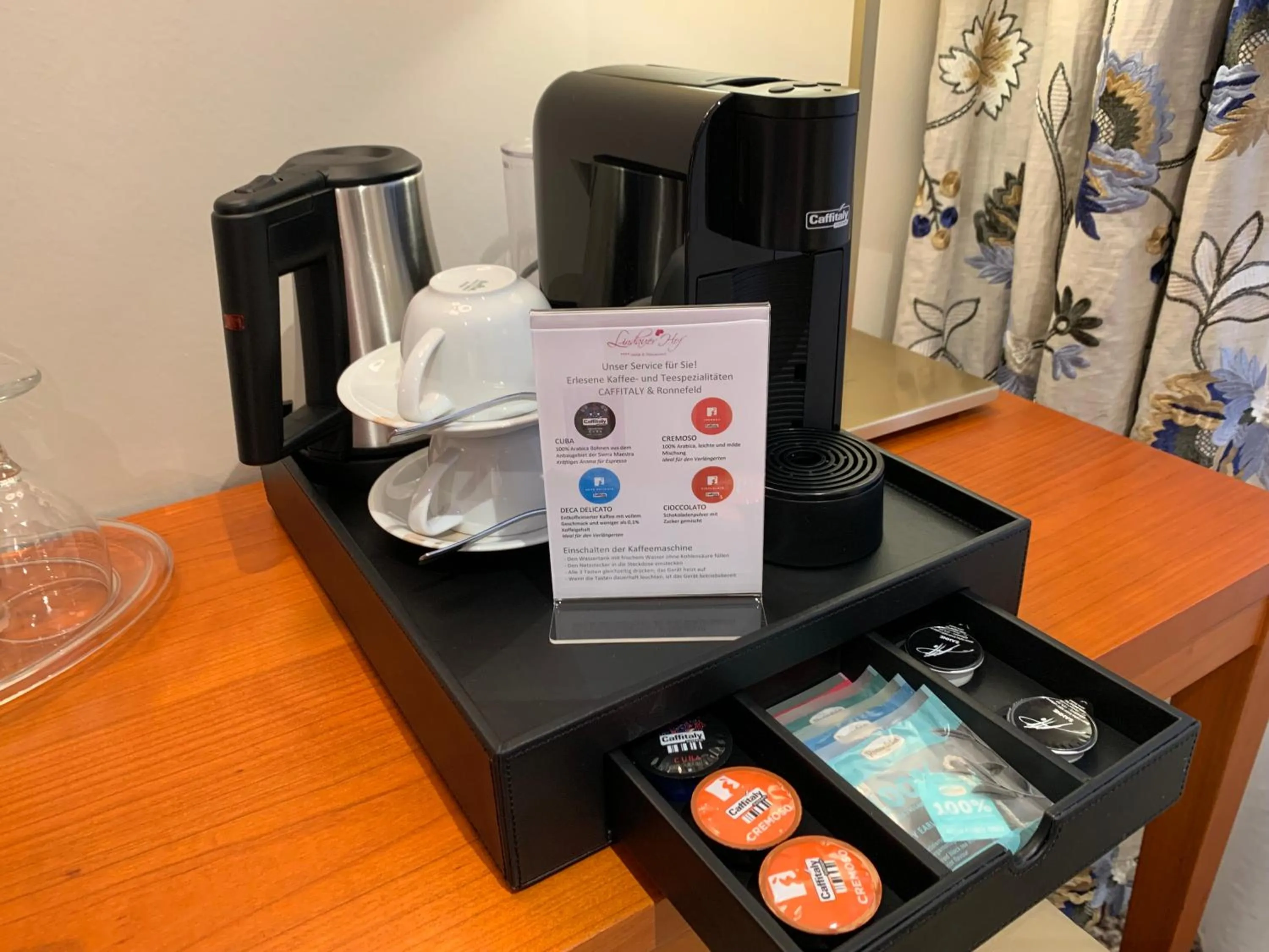 Coffee/tea facilities in Hotel Lindauer Hof