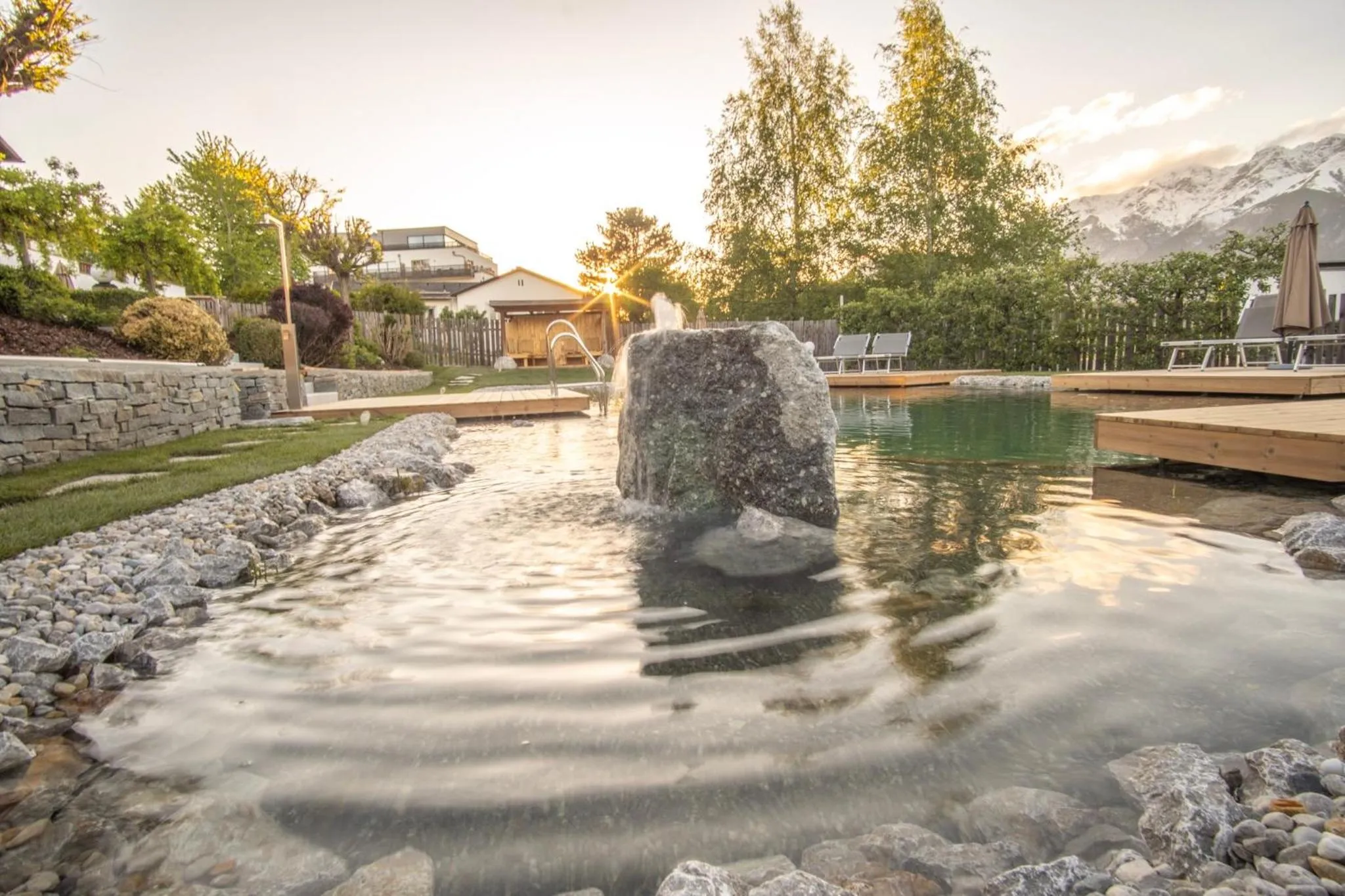 Swimming pool in Hotel Seppl