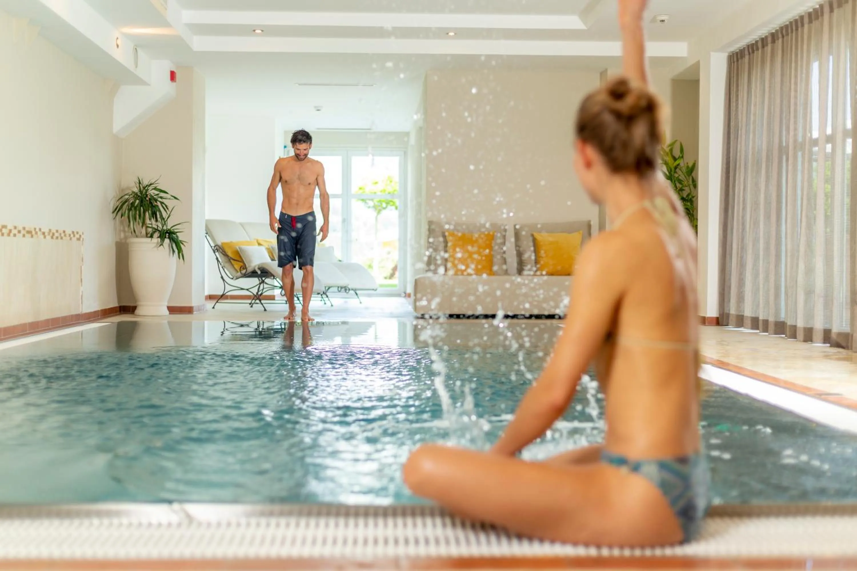 Spa and wellness centre/facilities in Hotel Seppl