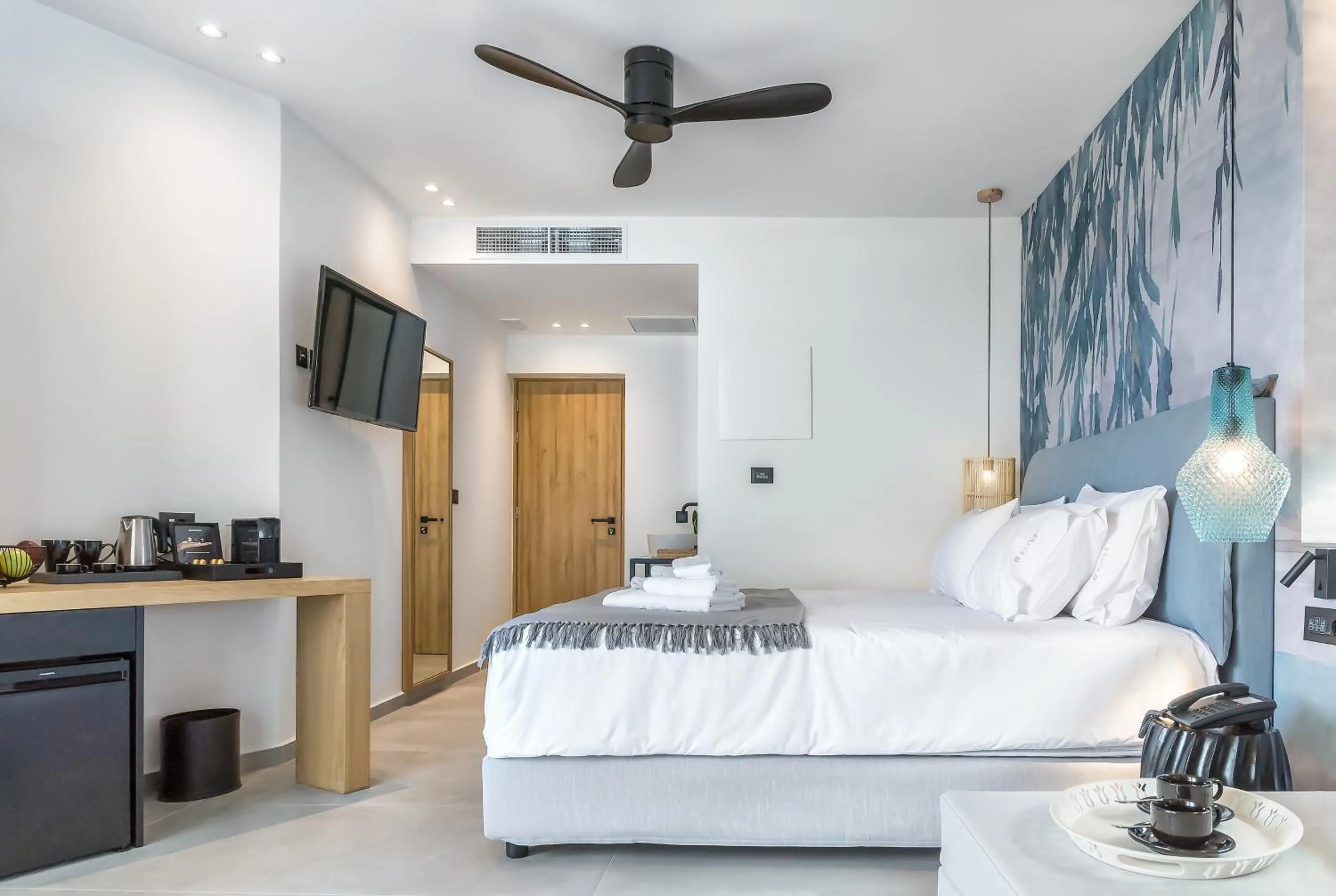 Bed in SAVUS Boutique Hotel