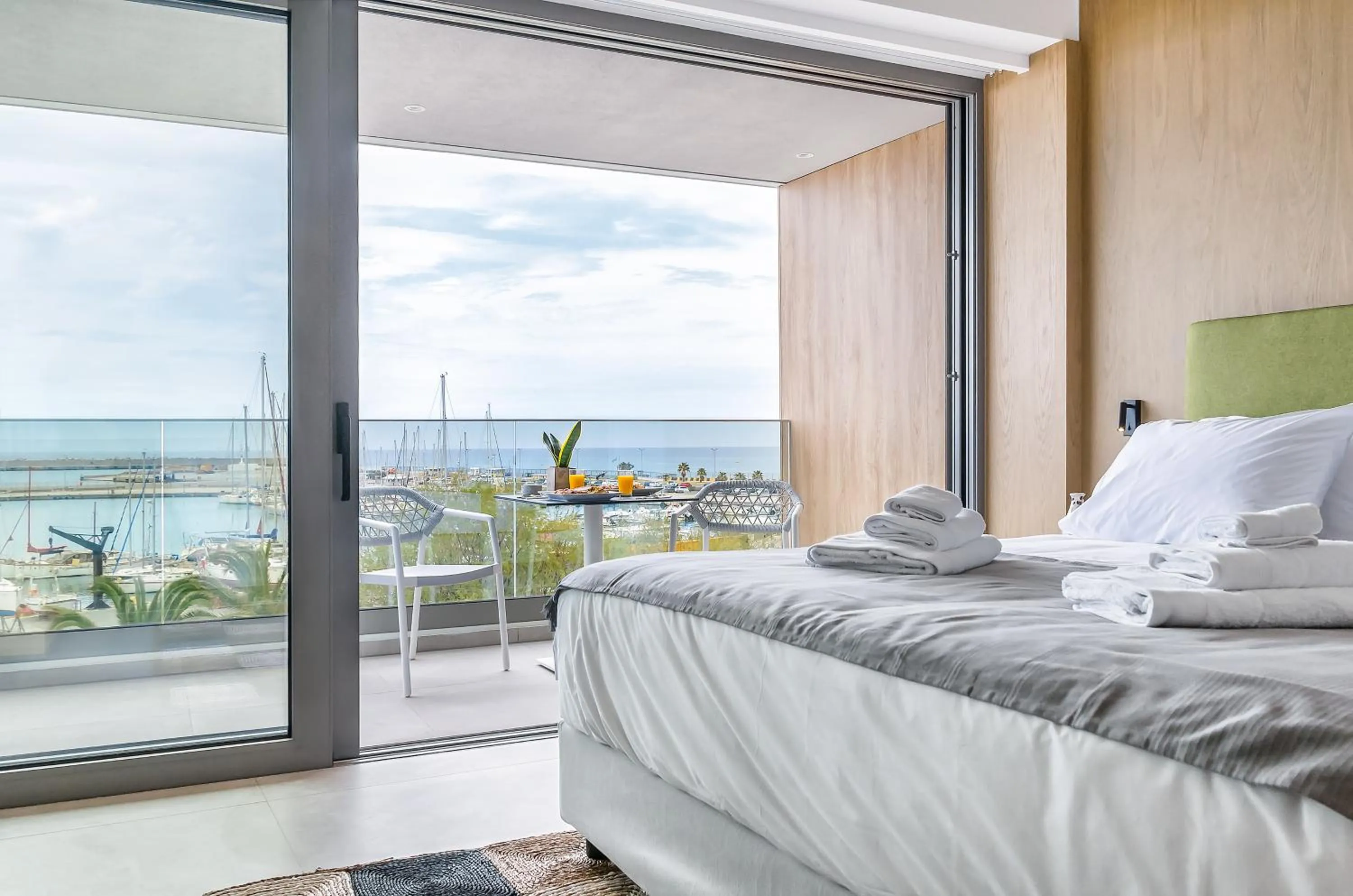 Bed in SAVUS Boutique Hotel