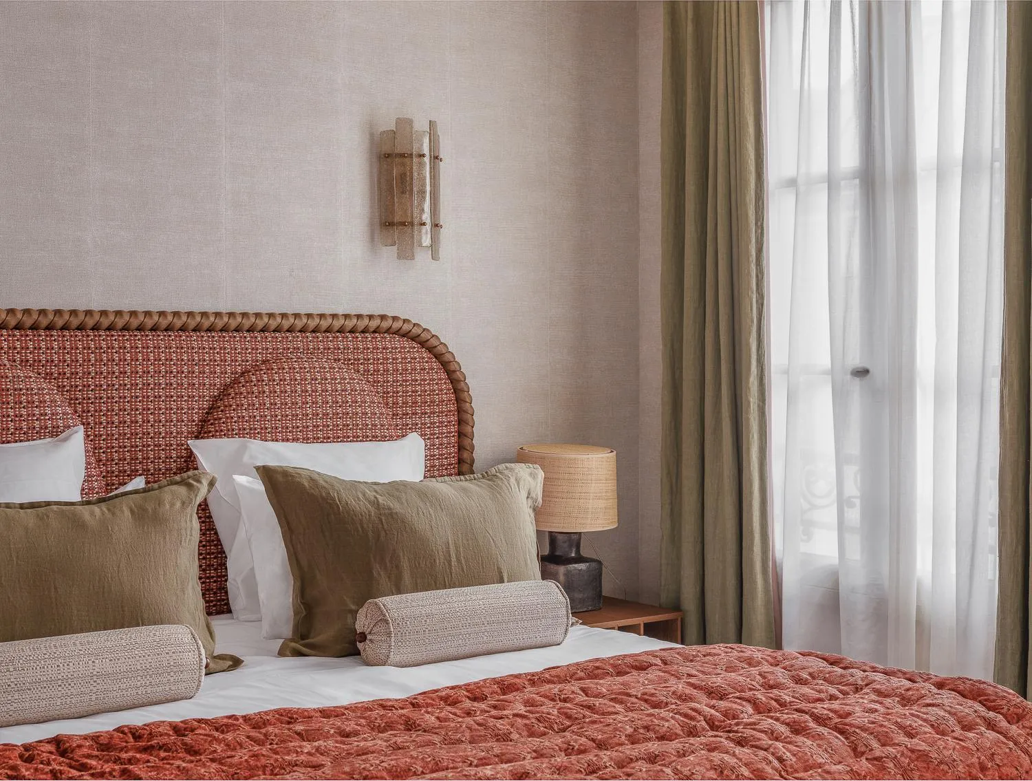 Bed in Hôtel Suzie Blue