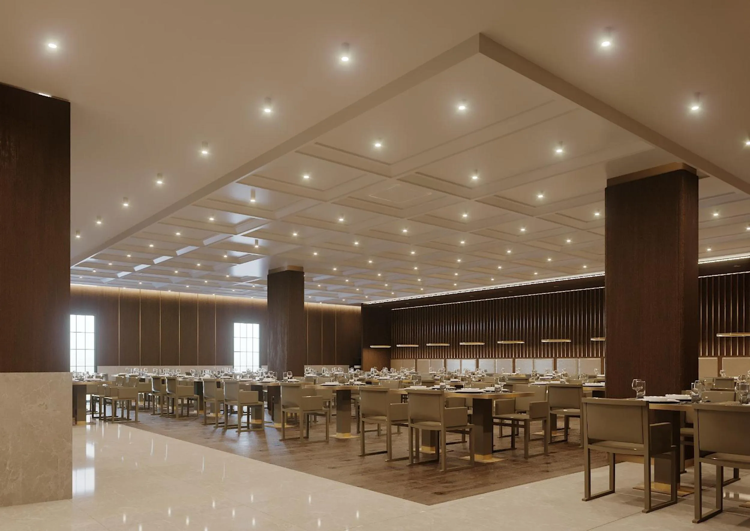 Restaurant/places to eat in Ring Downtown Hotel