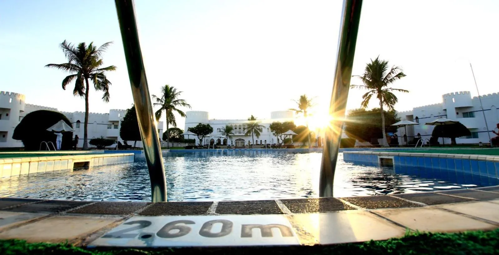 Swimming pool in Sohar Beach Hotel