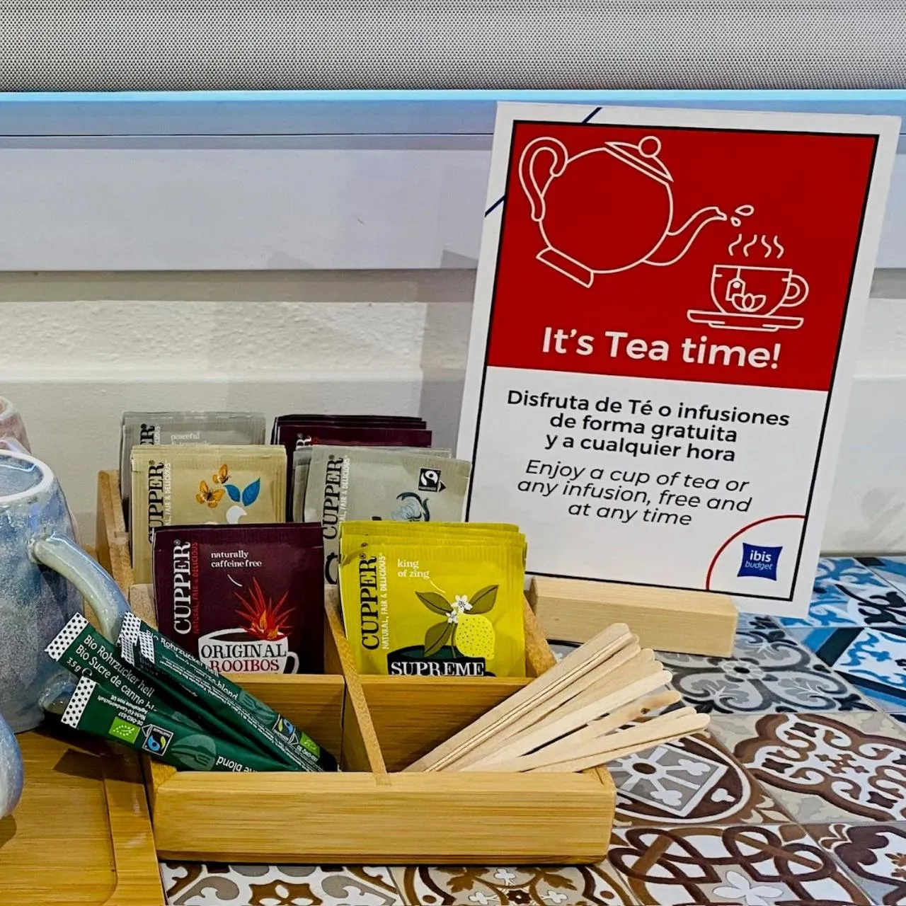 Coffee/tea facilities in Ibis Budget Bilbao Arrigorriaga