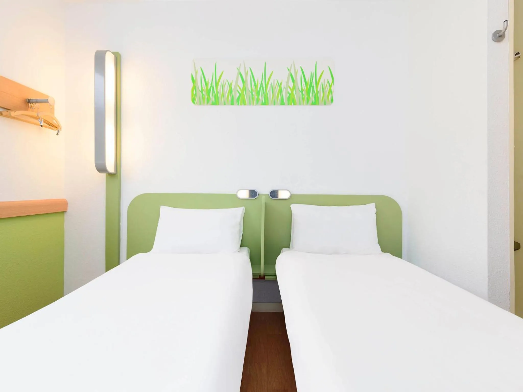 Bed in Ibis Budget Bilbao Arrigorriaga