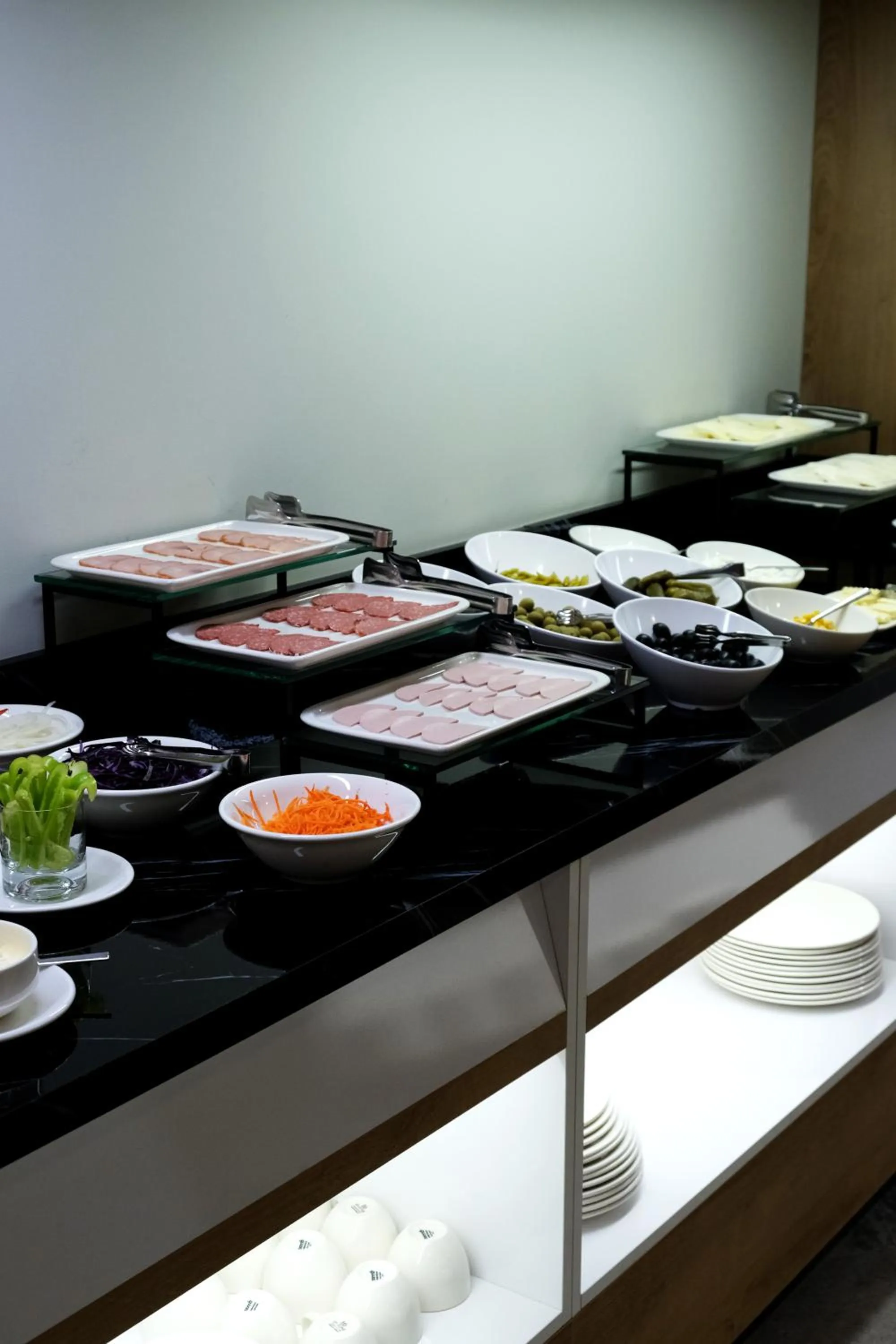 Buffet breakfast in Hotel Salvador