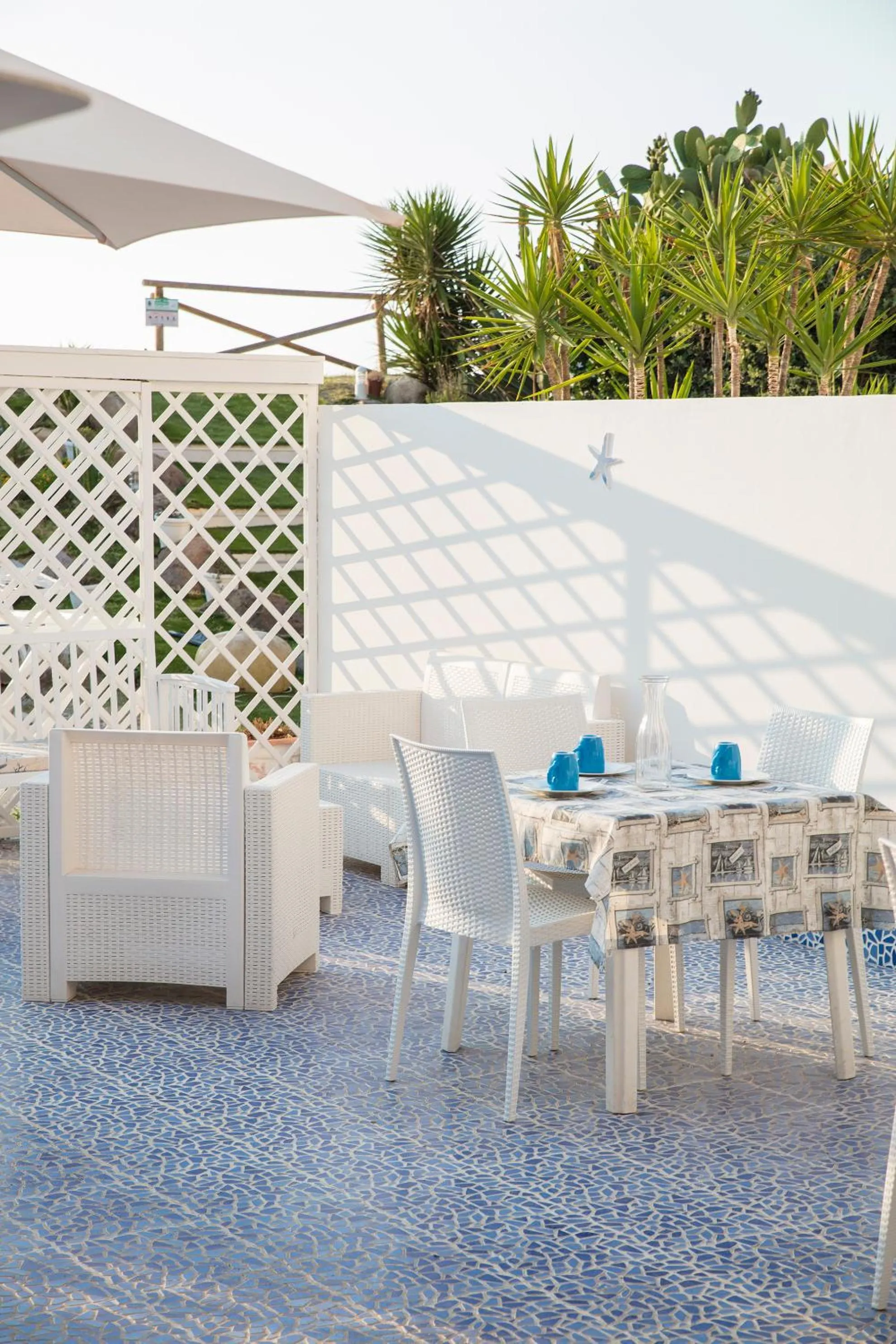 Garden in B&B Stella Marina