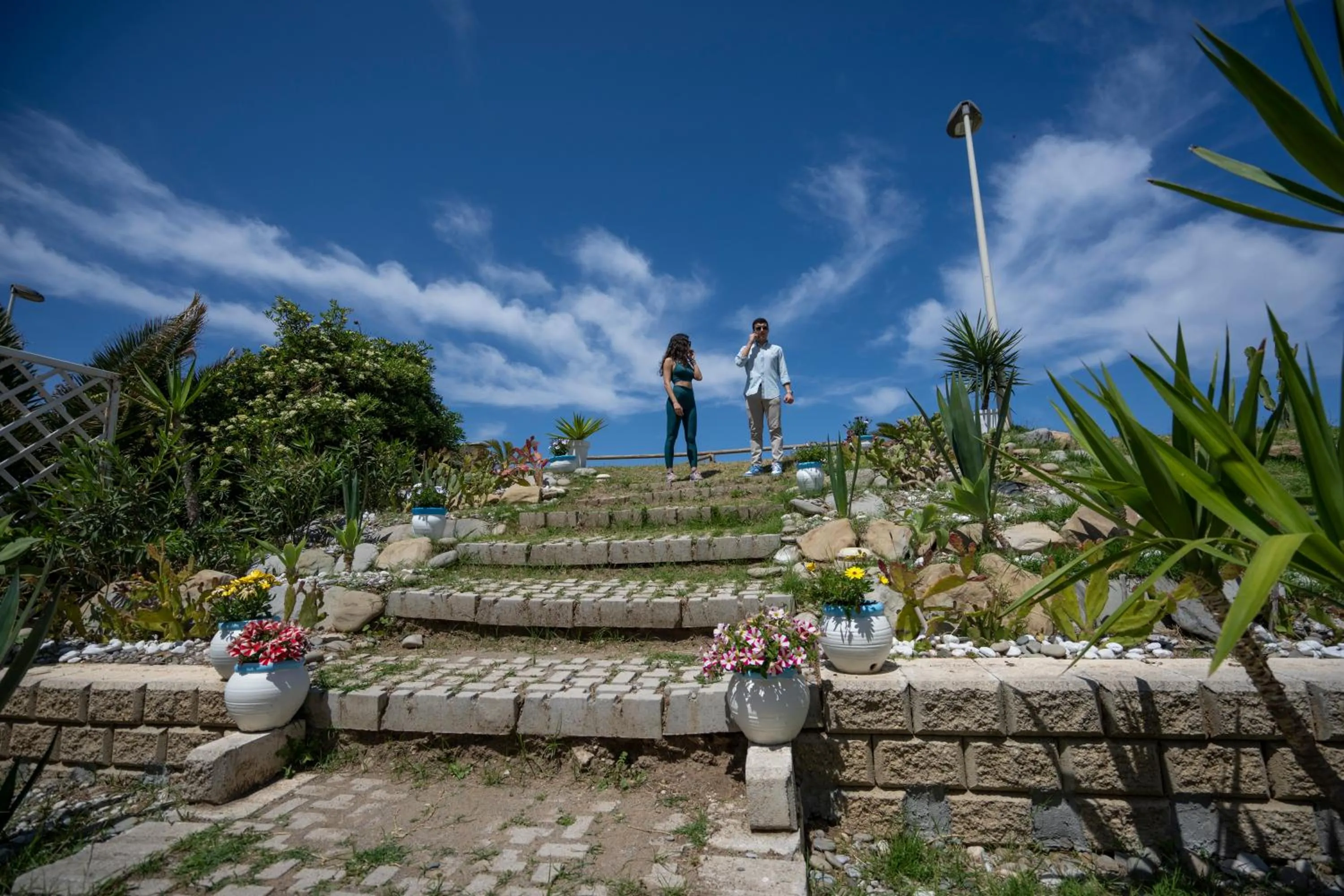 Garden in B&B Stella Marina