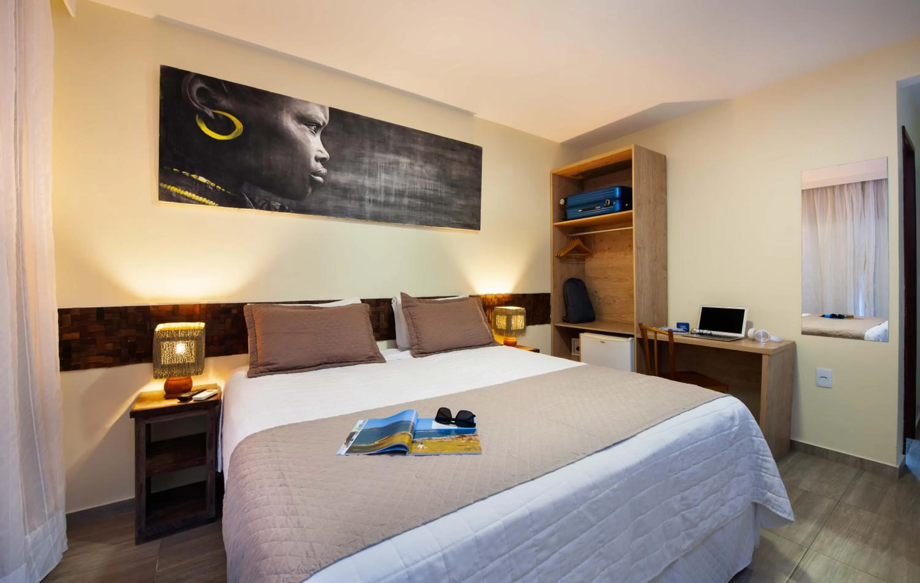 Bedroom, Bed in Pousada Bahia Bacana