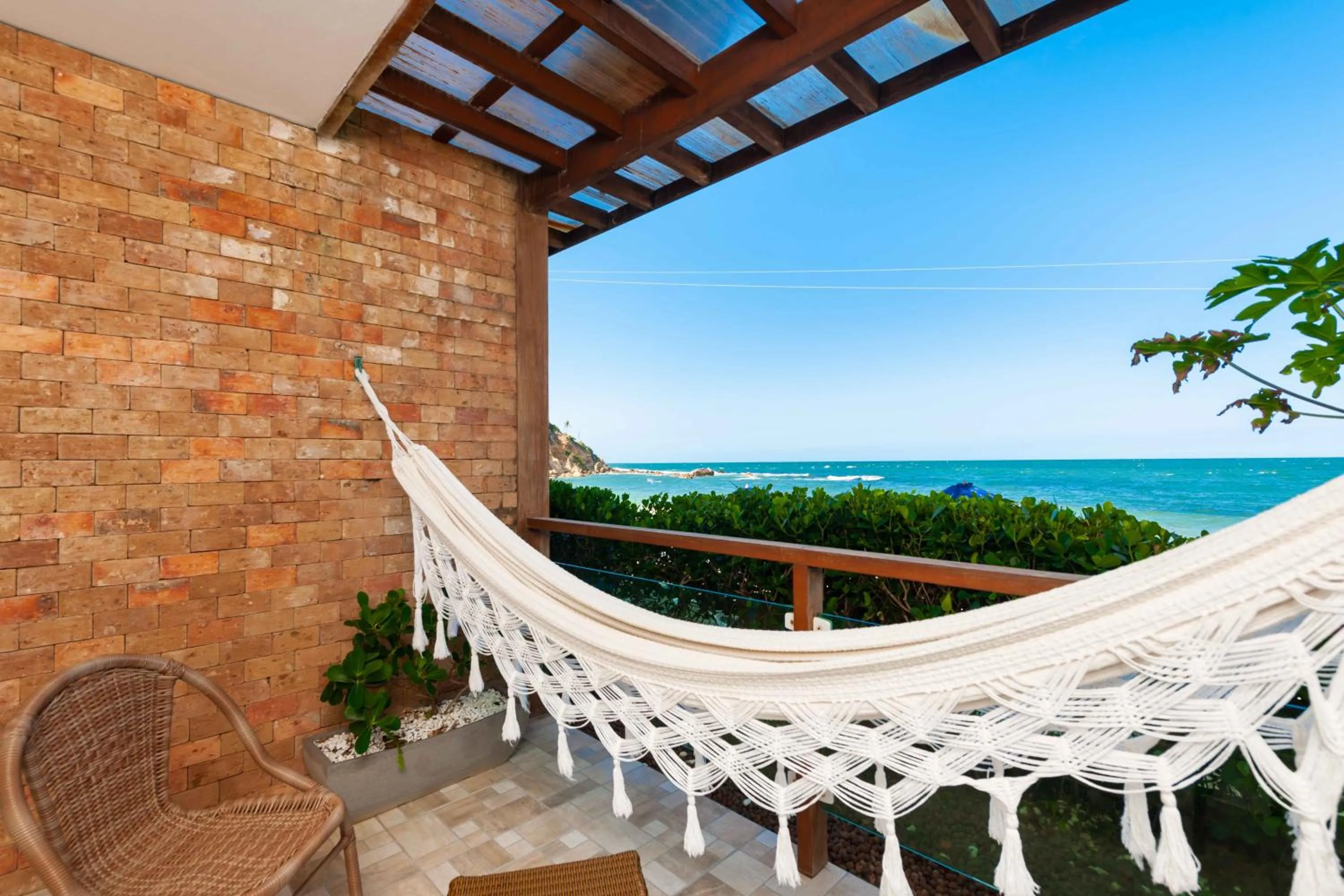 Sea view in Pousada Bahia Bacana