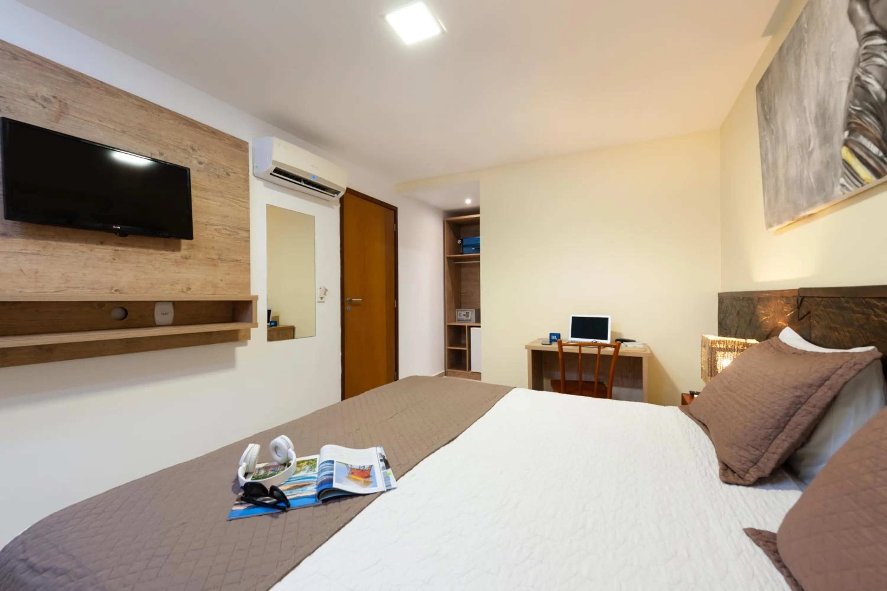 Bed in Pousada Bahia Bacana