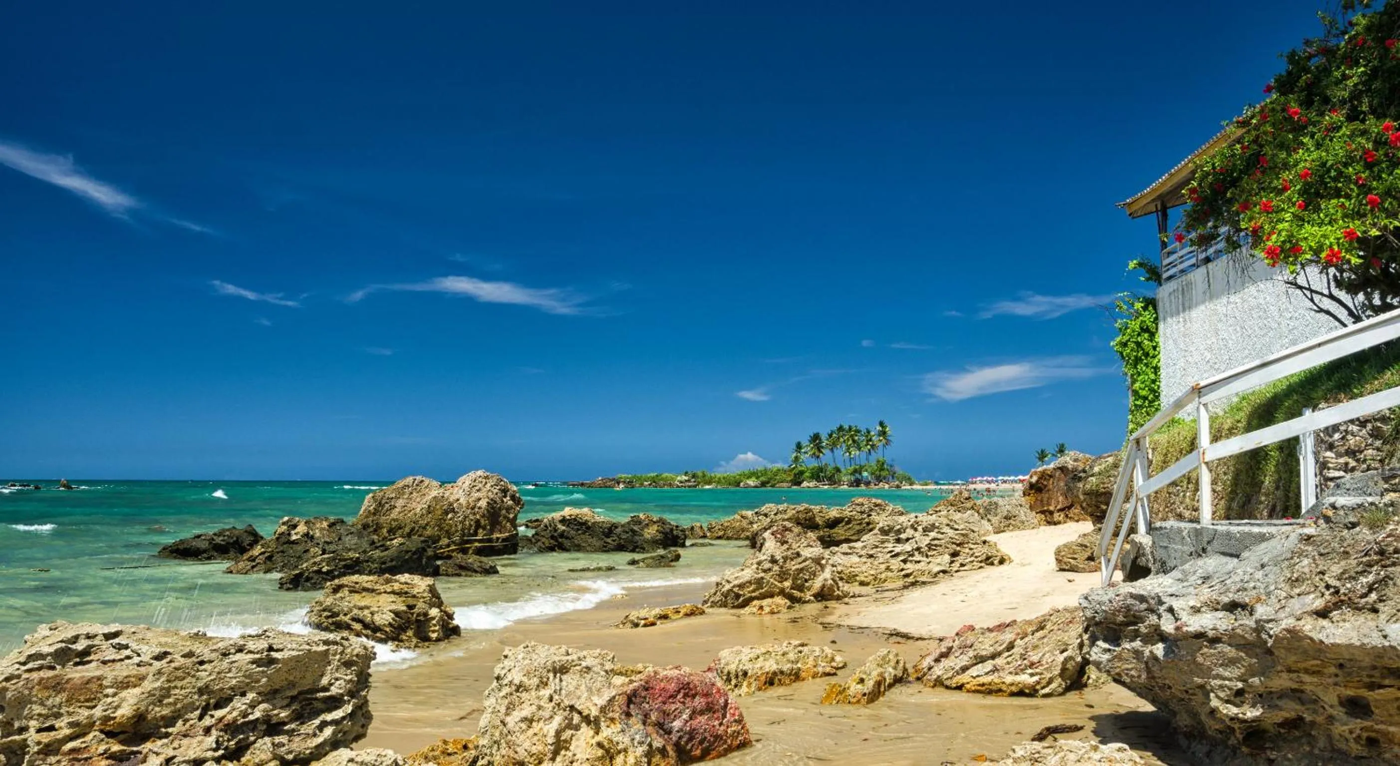 Sea view in Pousada Bahia Bacana