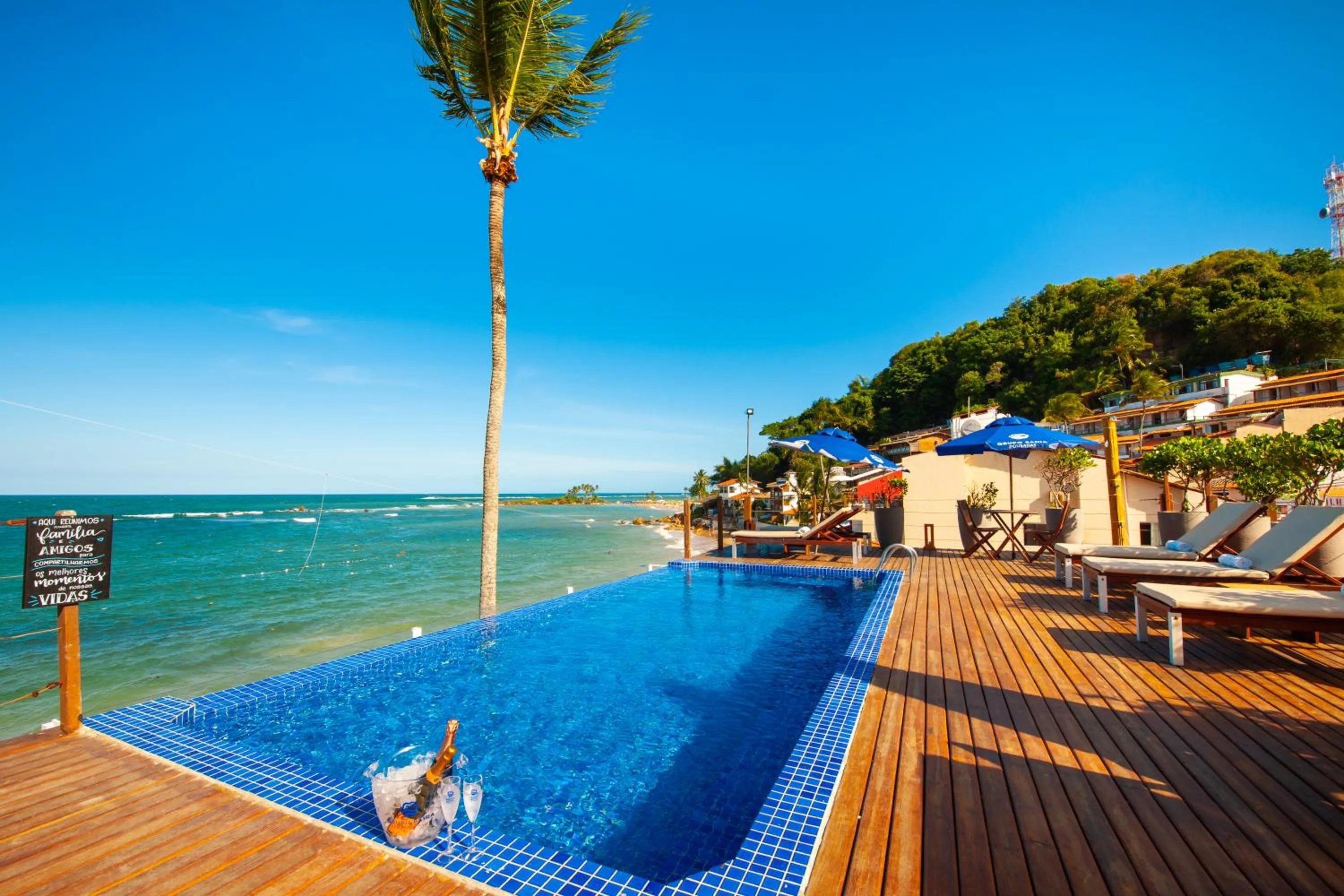 Swimming pool in Pousada Bahia Bacana