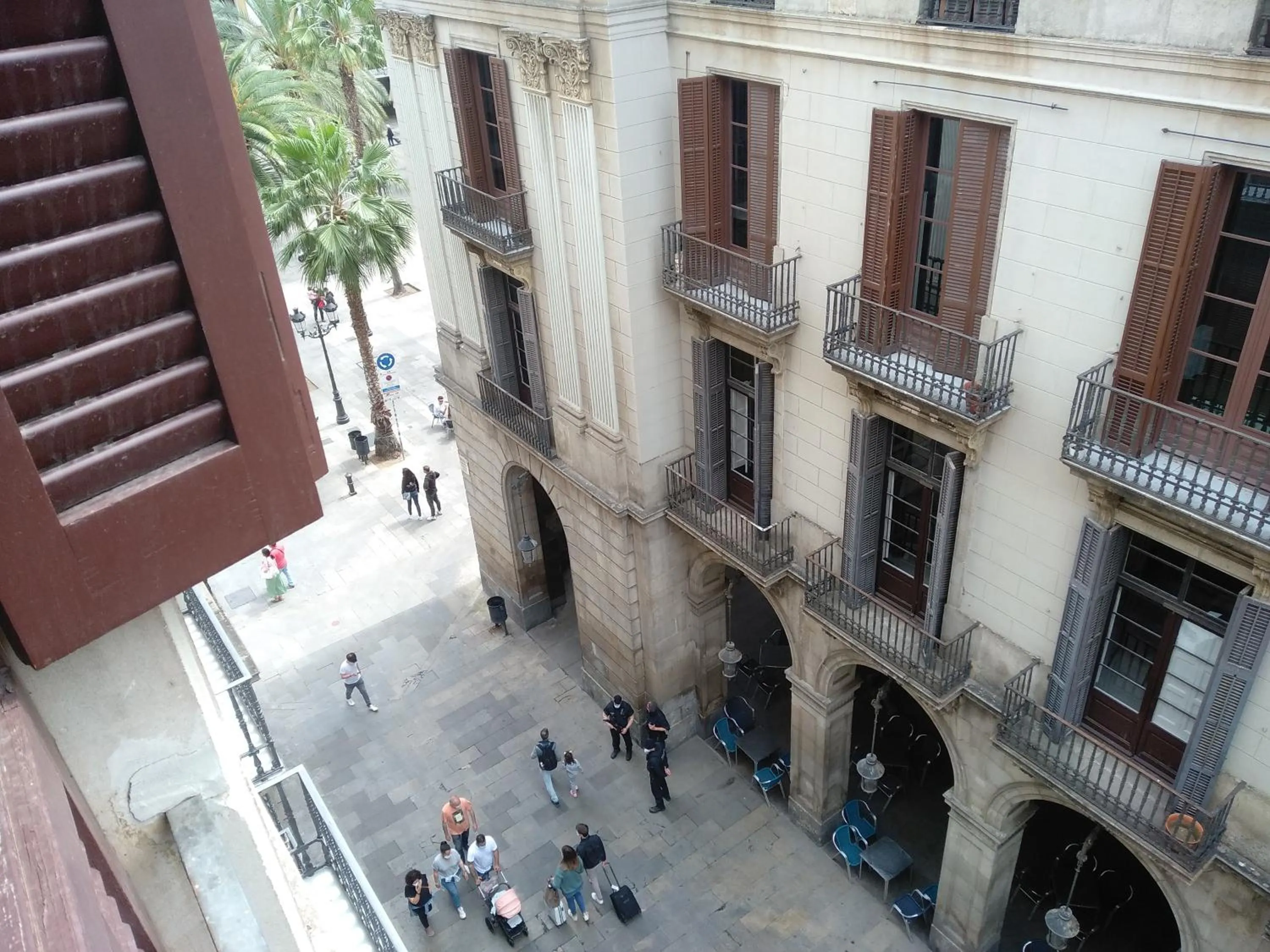 View (from property/room) in Colom Apartments