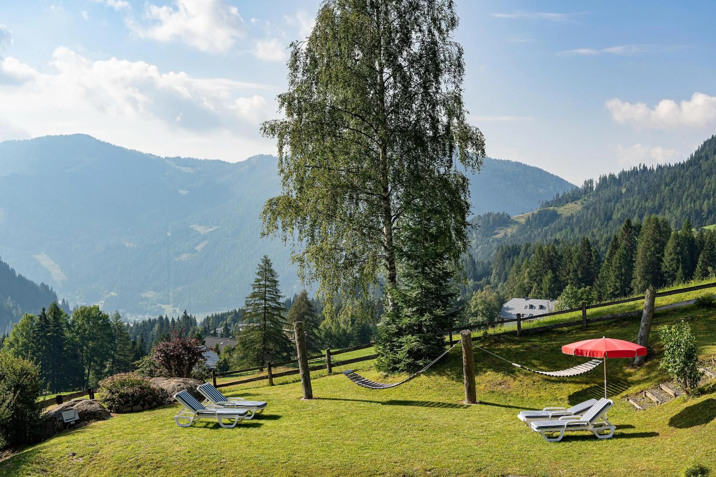 Garden in Hotel St. Oswald