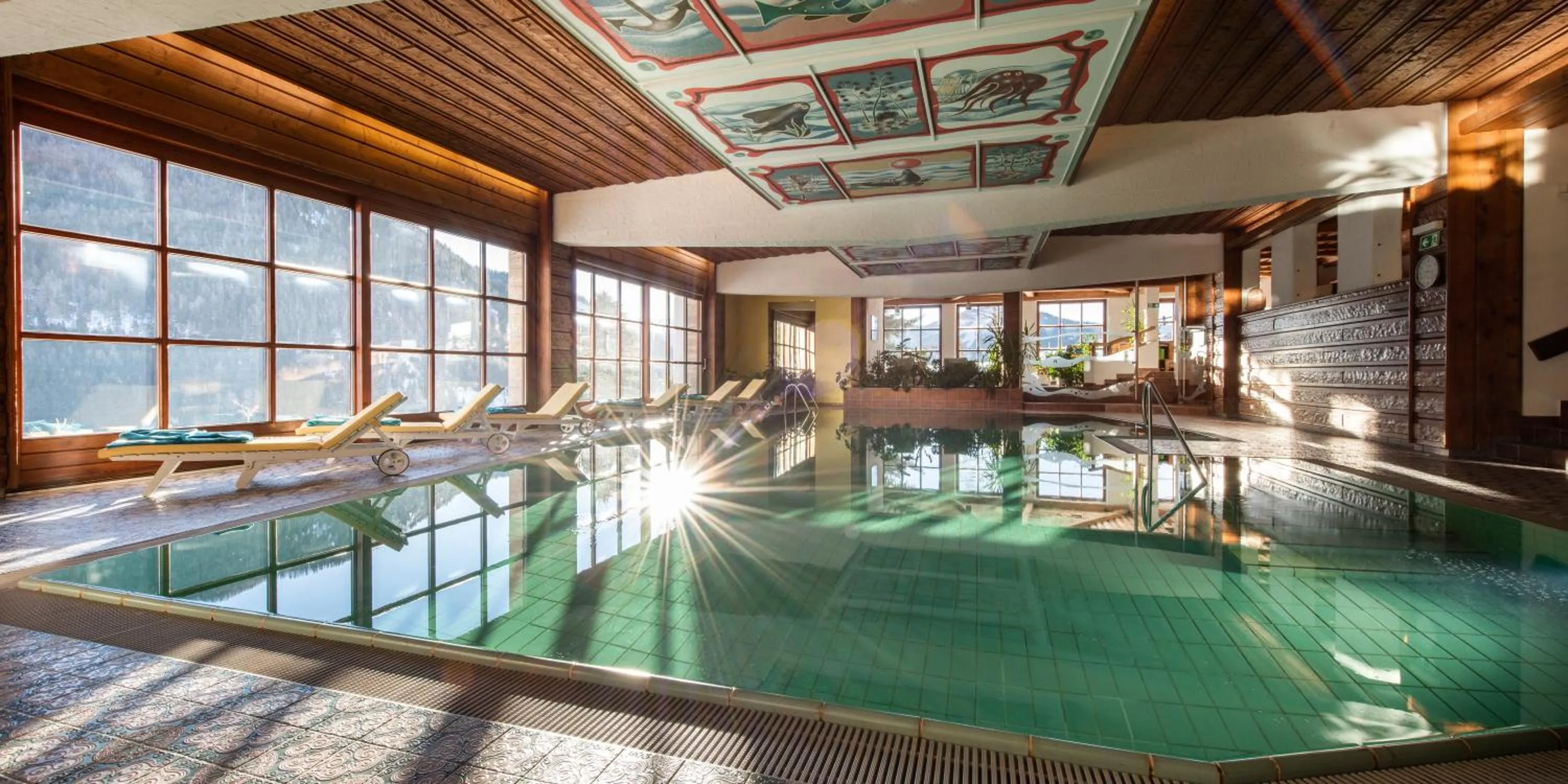 Swimming pool in Hotel St. Oswald