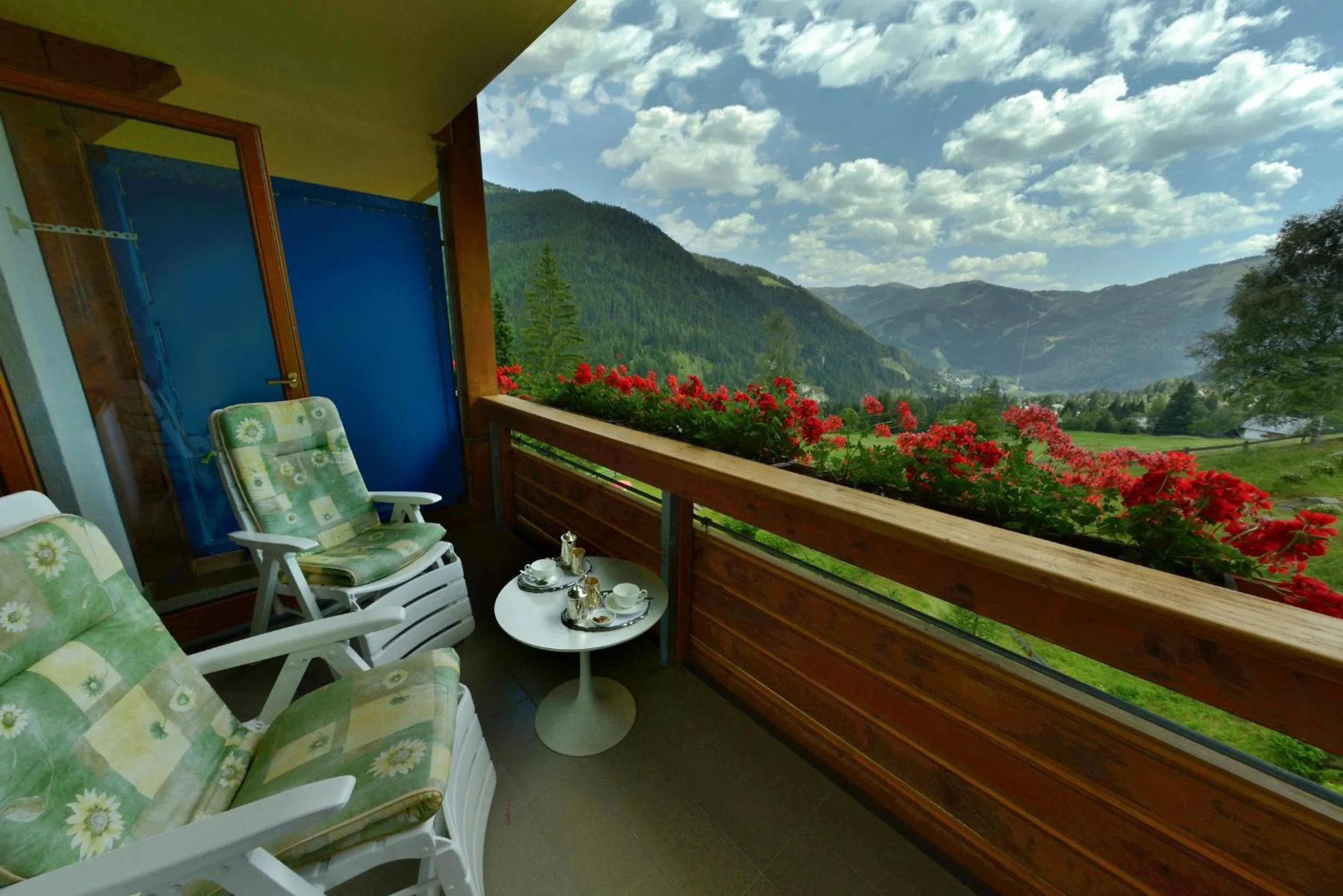 Mountain view in Hotel St. Oswald