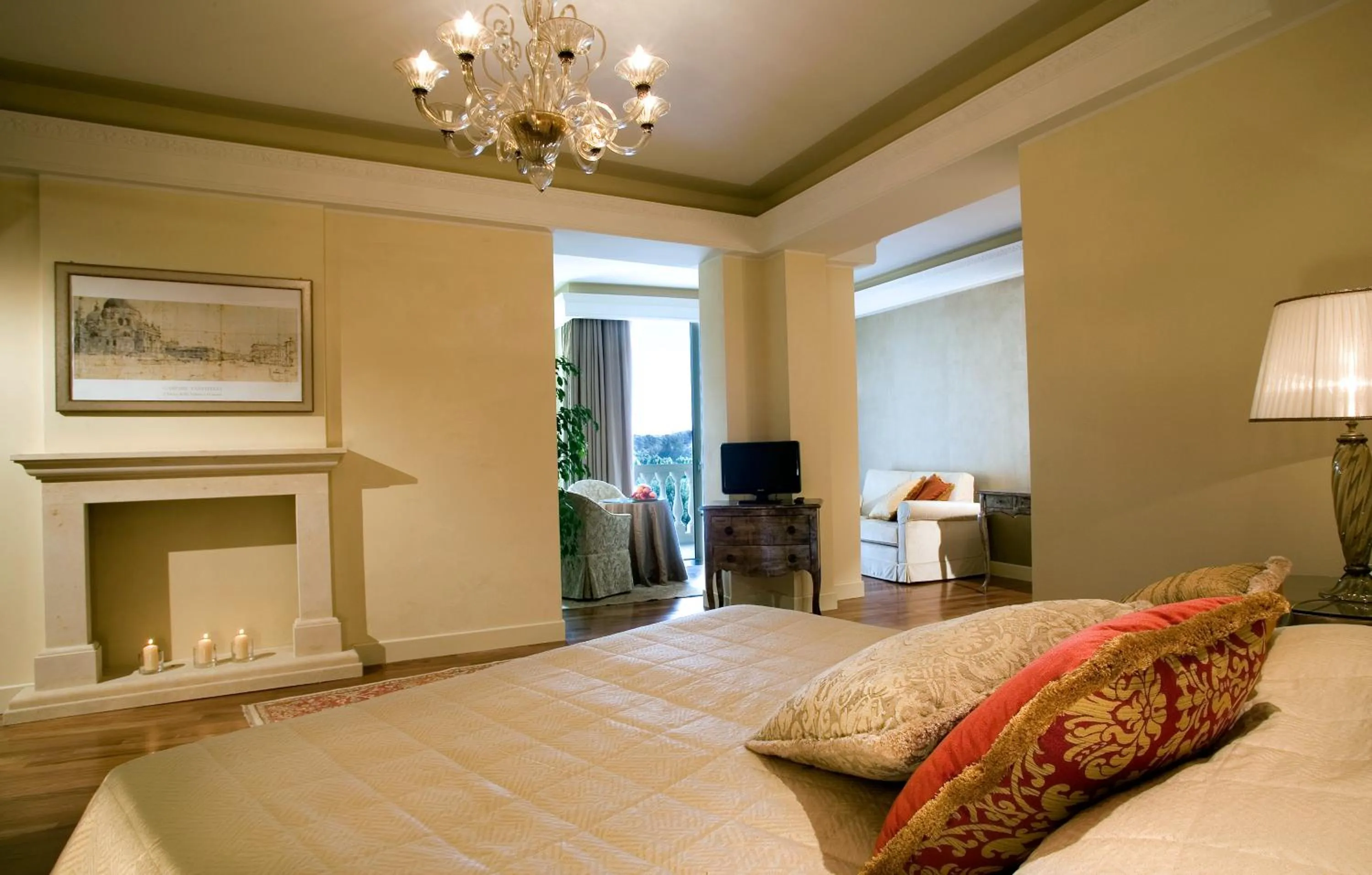 Photo of the whole room, Bed in Hotel Terme Neroniane