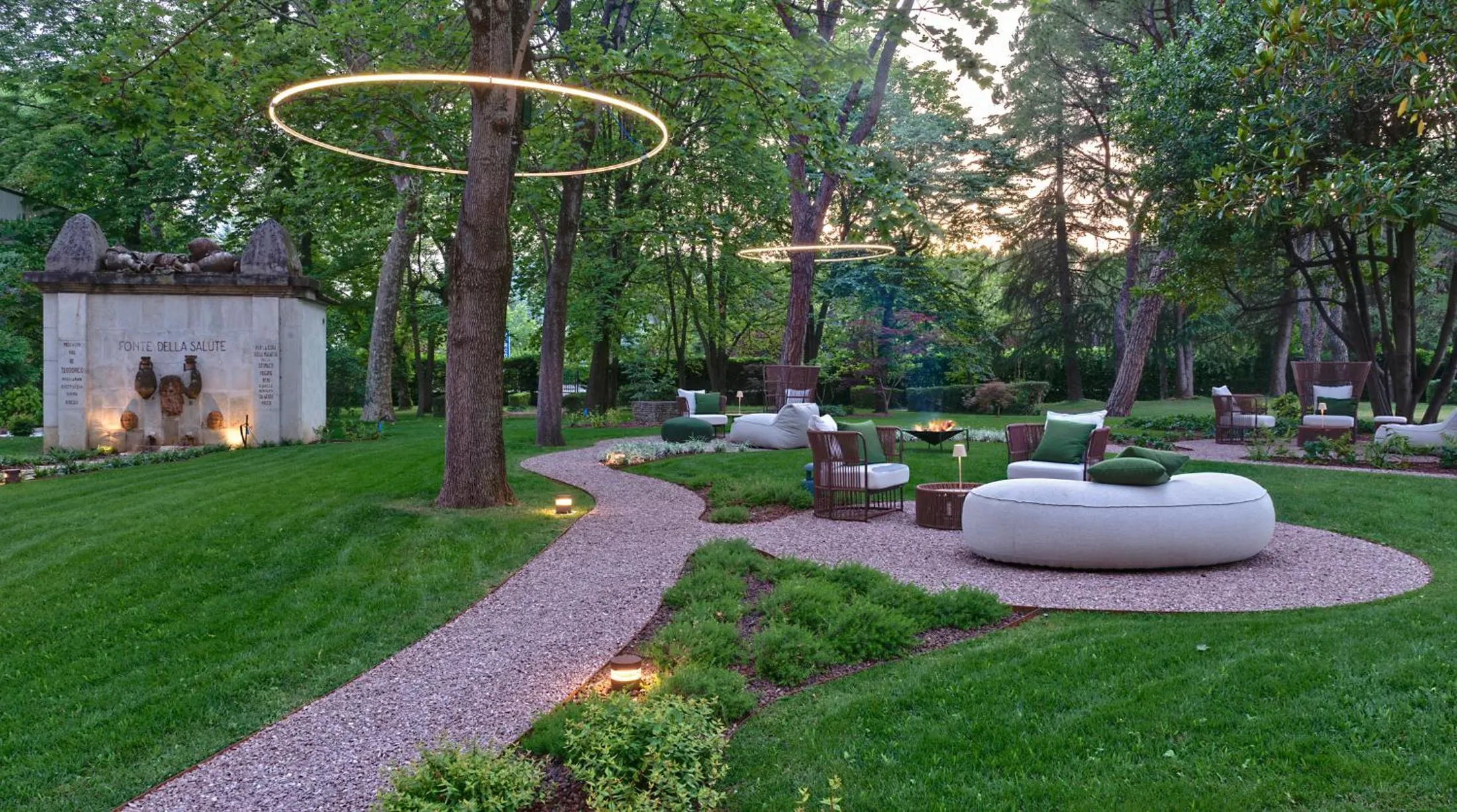 Garden in Hotel Terme Neroniane