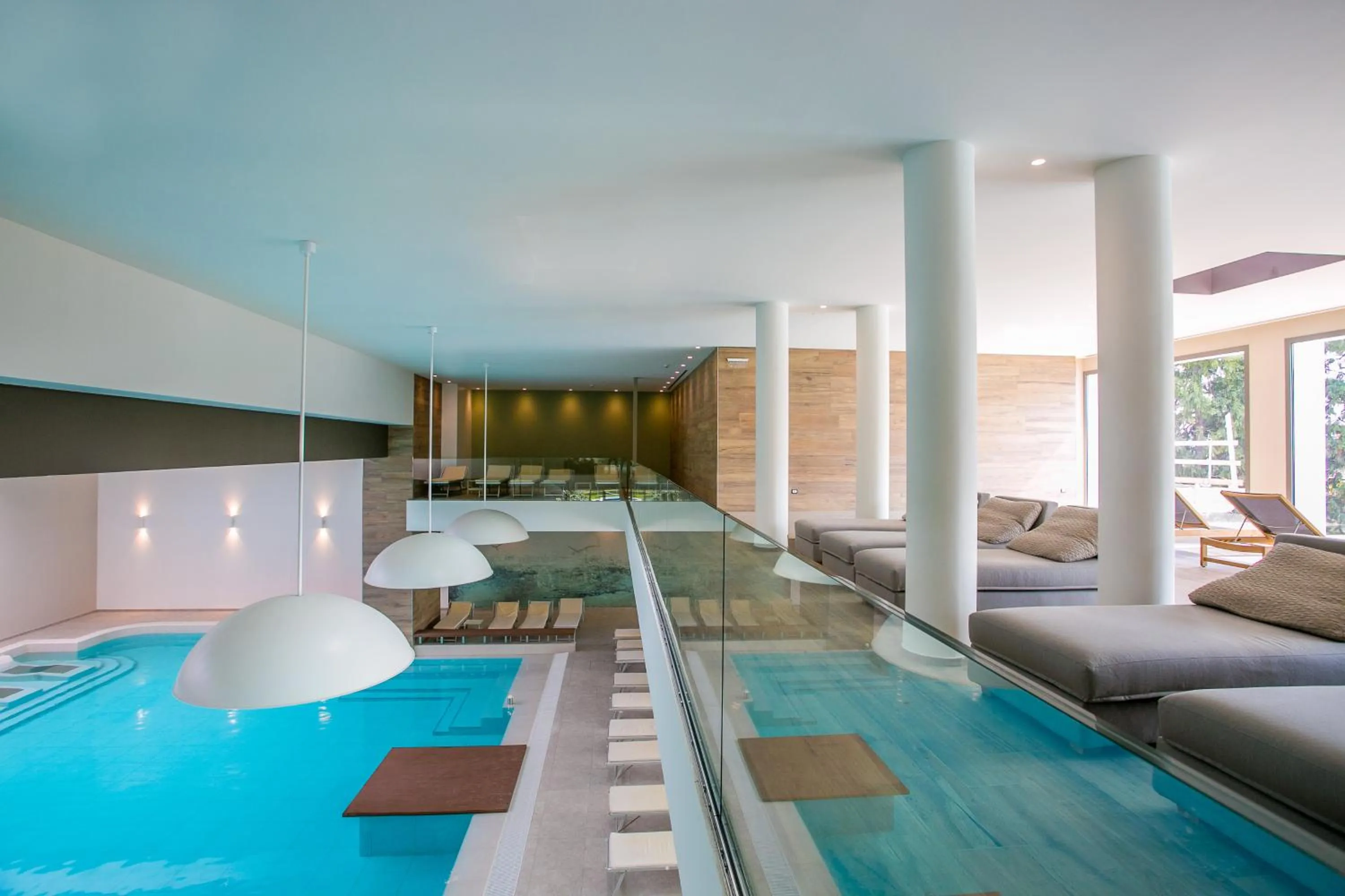 Pool view in Hotel Terme Neroniane