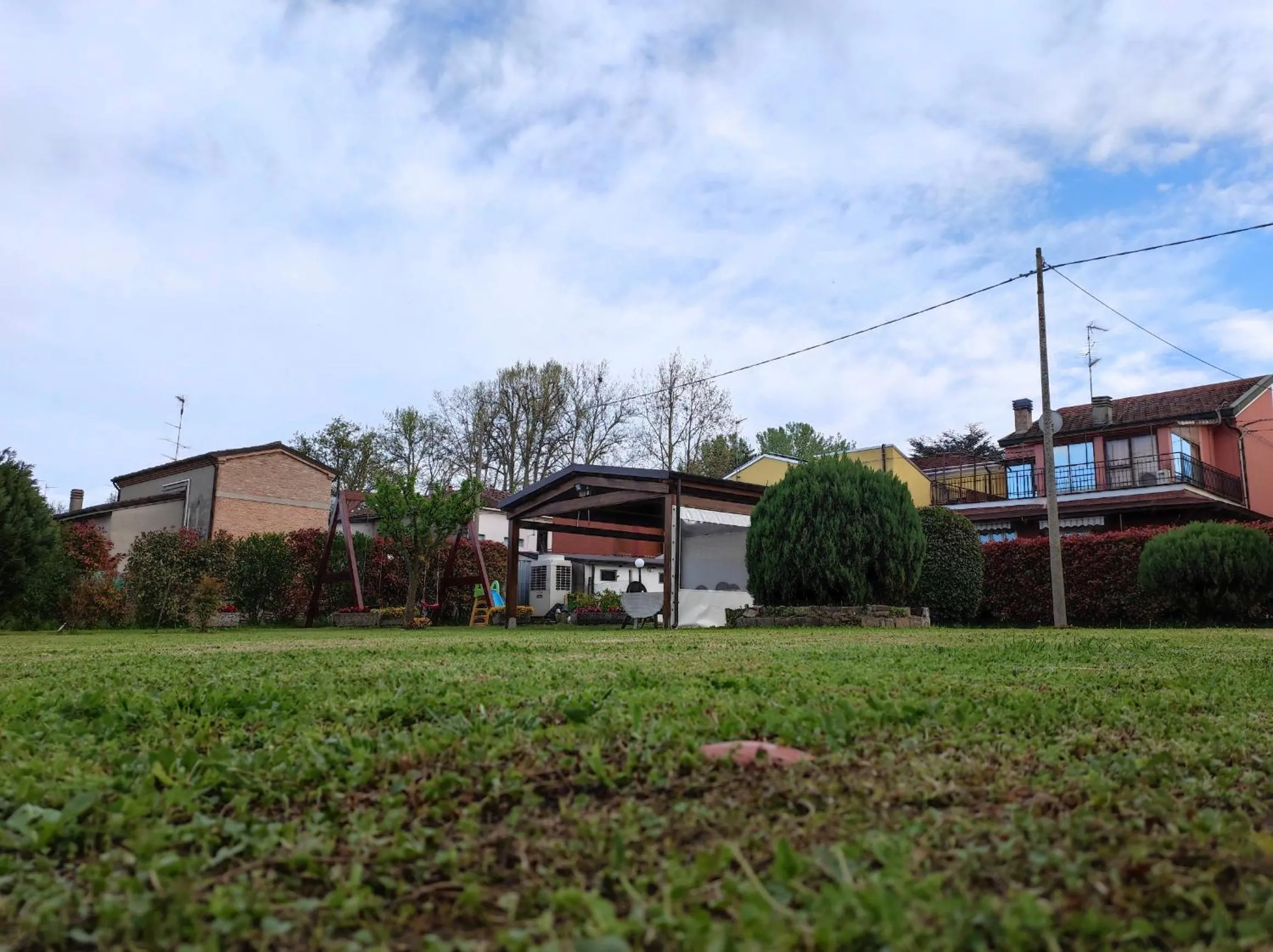 Garden view in I Due Orfici