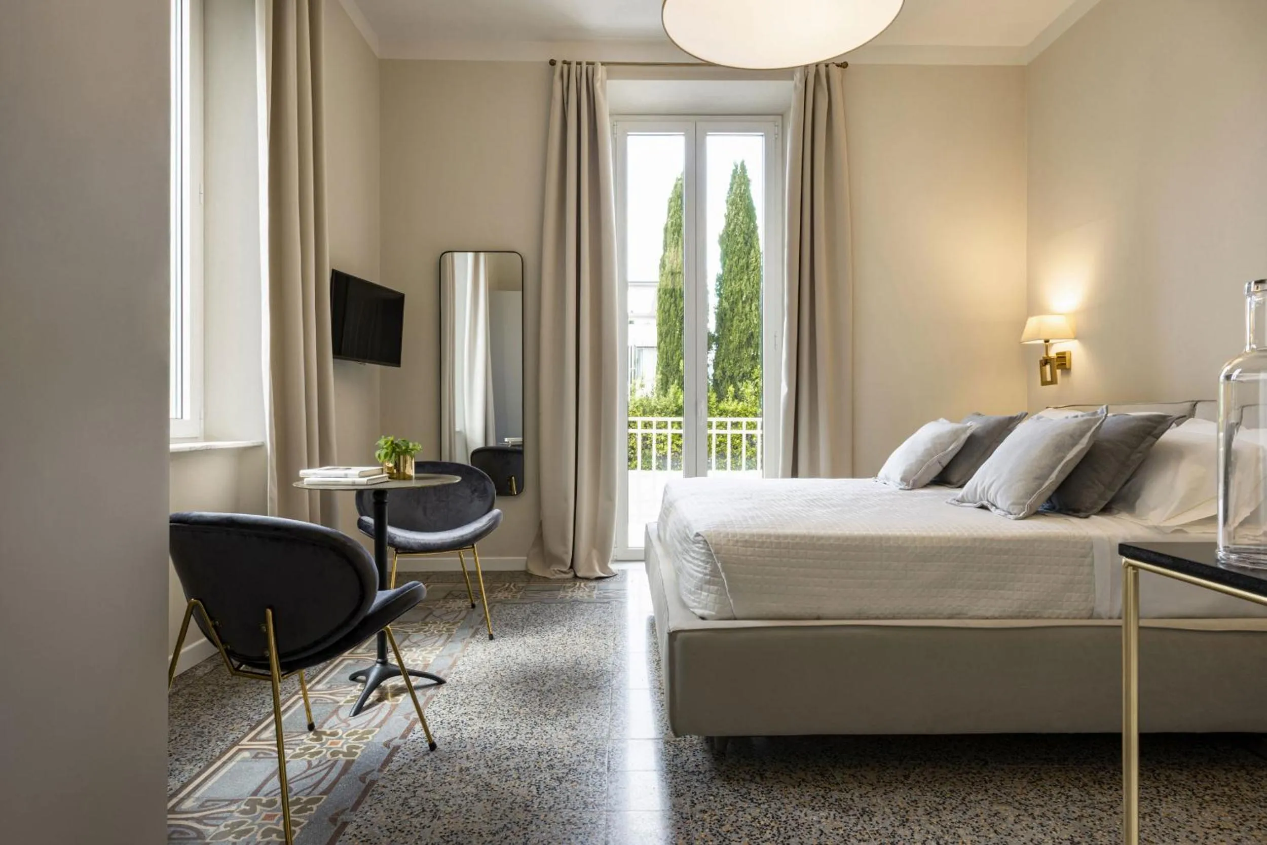 Bedroom, Bed in Villa La Tuia B&B