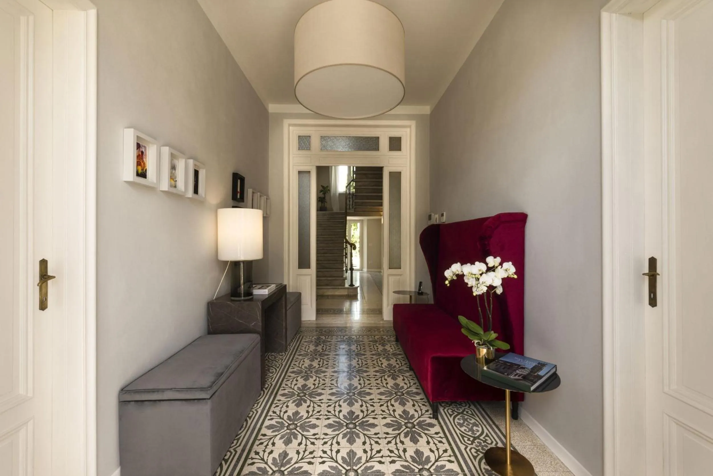 Lobby or reception in Villa La Tuia B&B