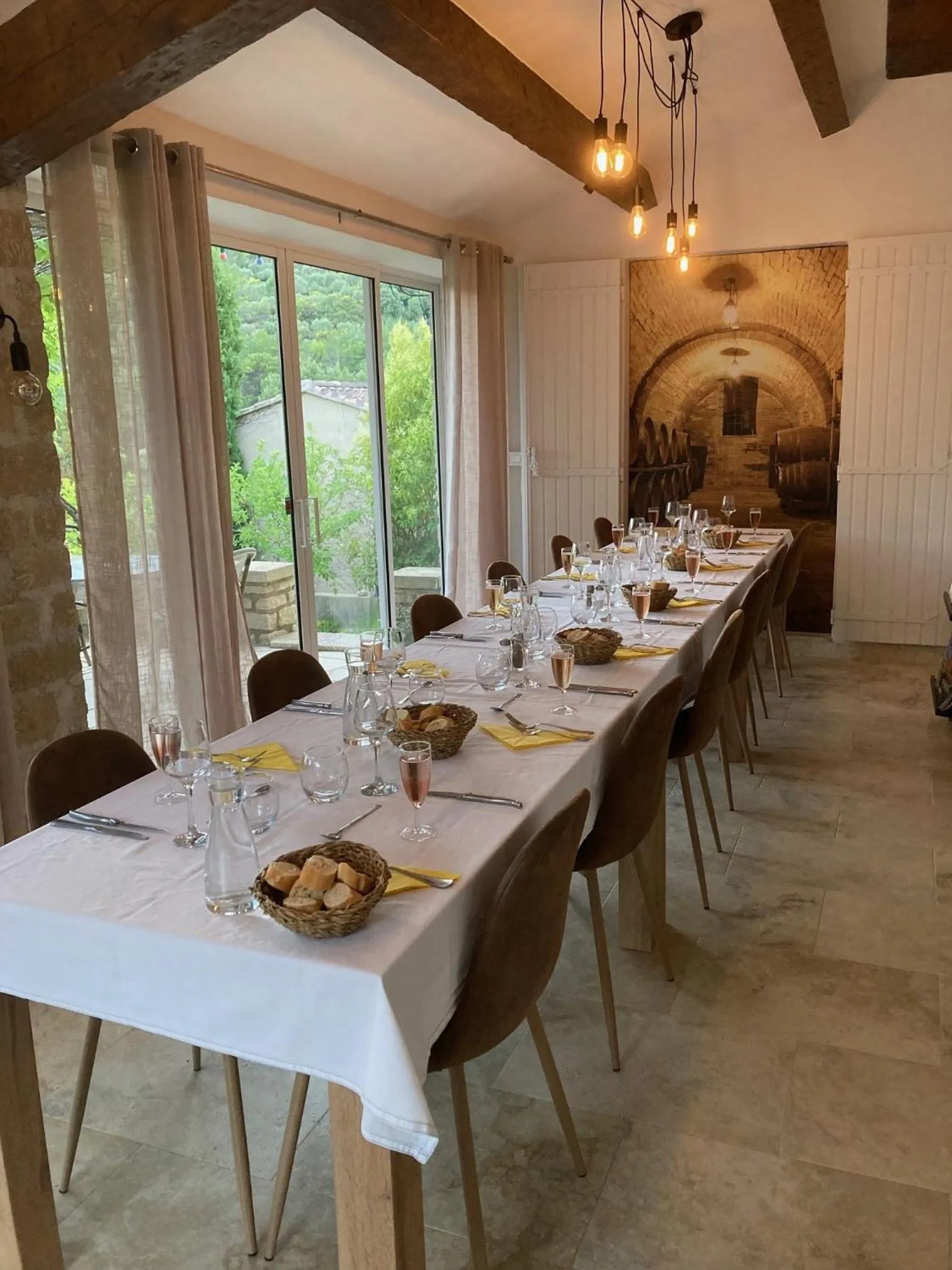 Dining area in Chambres & Table d'Hôtes Au Soleil du Bonheur