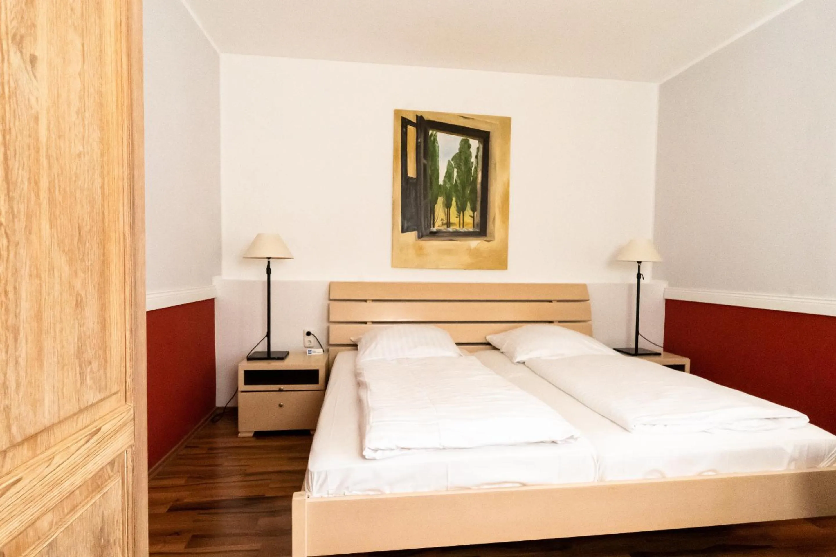 Bedroom, Bed in Privathotel Stickdorn