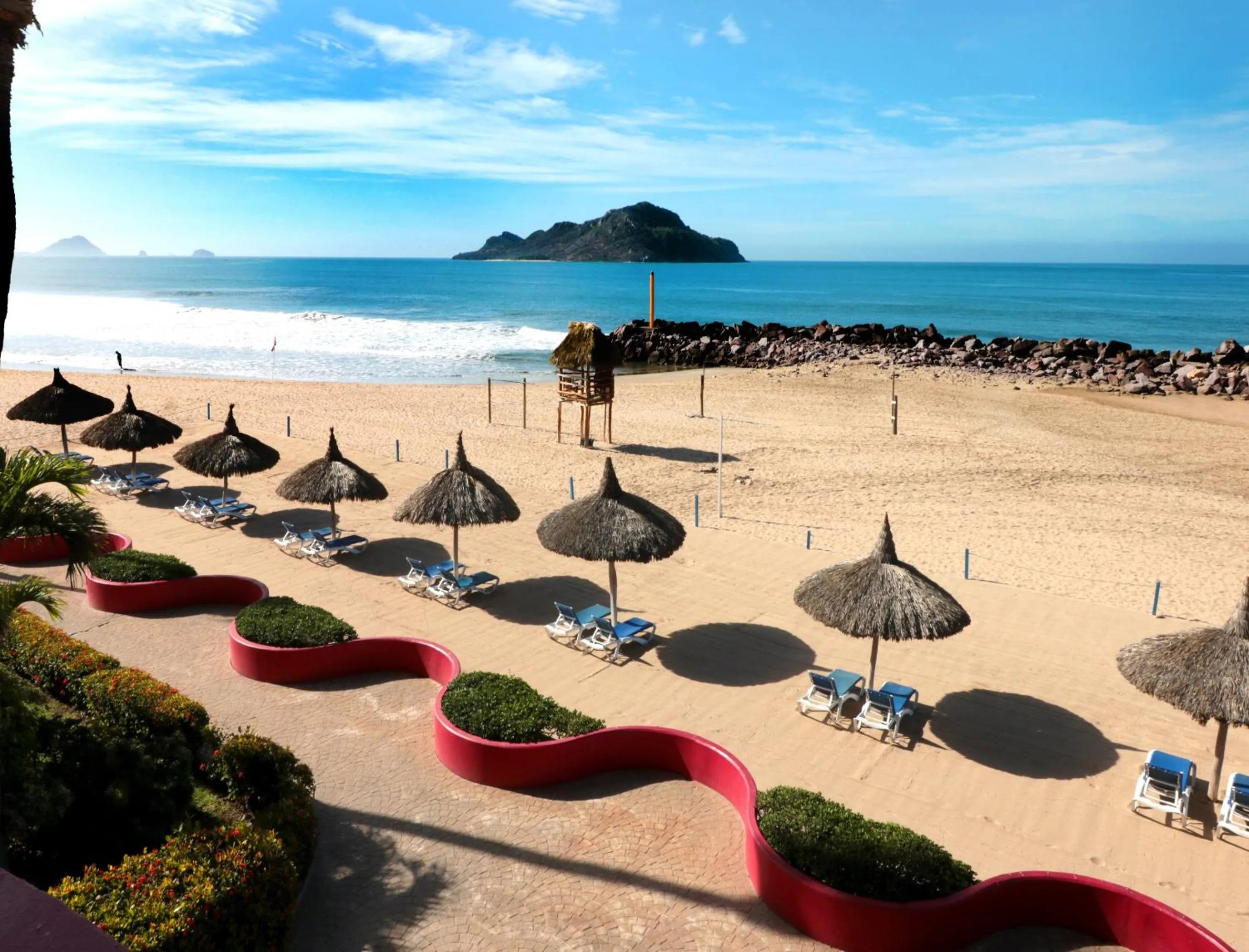 Beach in Mision Mazatlan