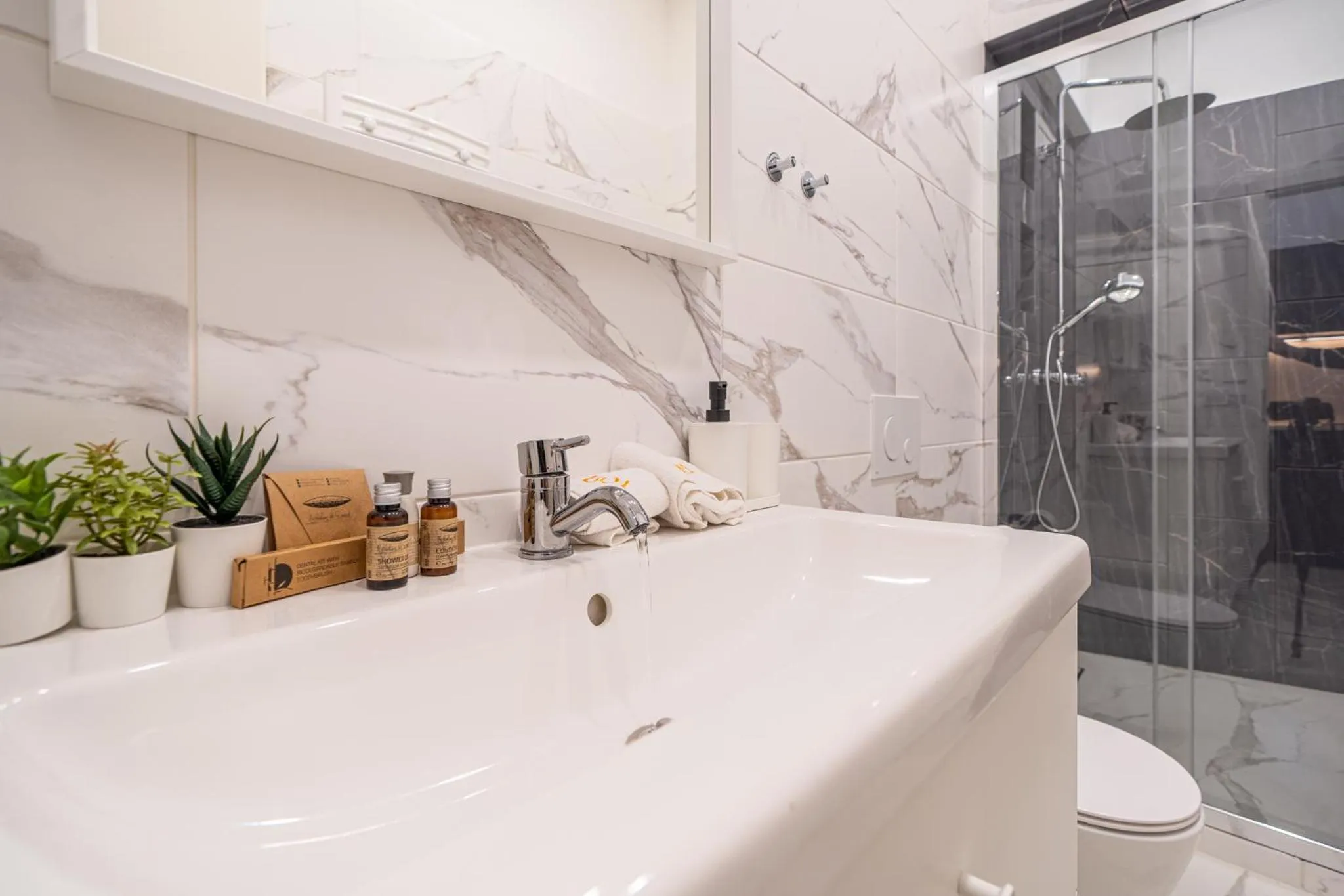 Bathroom in K33- Boutique Apartments, Best Location, by BQA