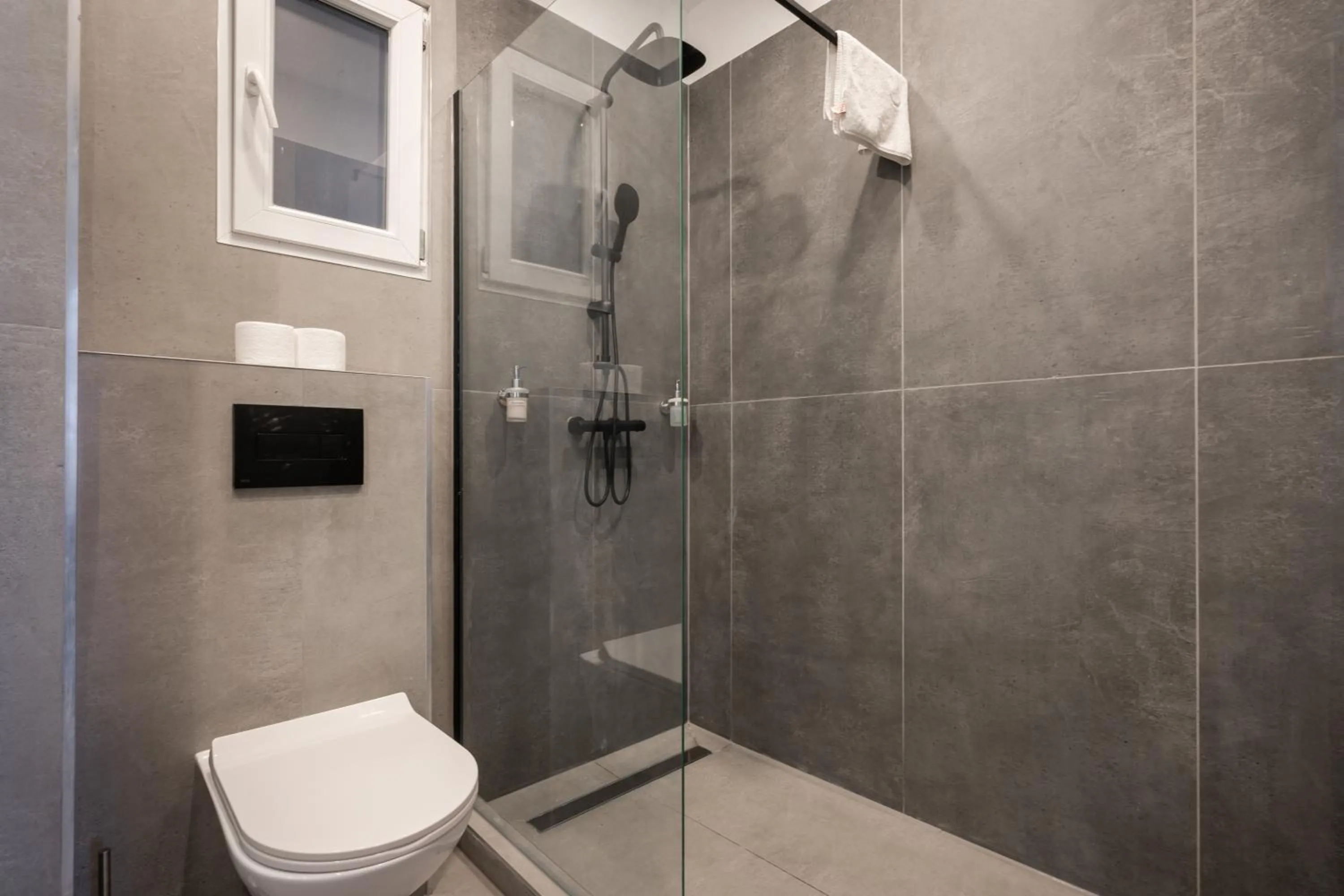 Shower in K33- Boutique Apartments, Best Location, by BQA