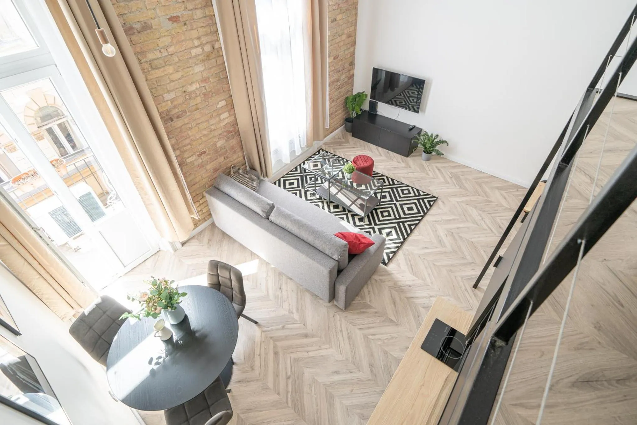 TV and multimedia in K33- Boutique Apartments, Best Location, by BQA