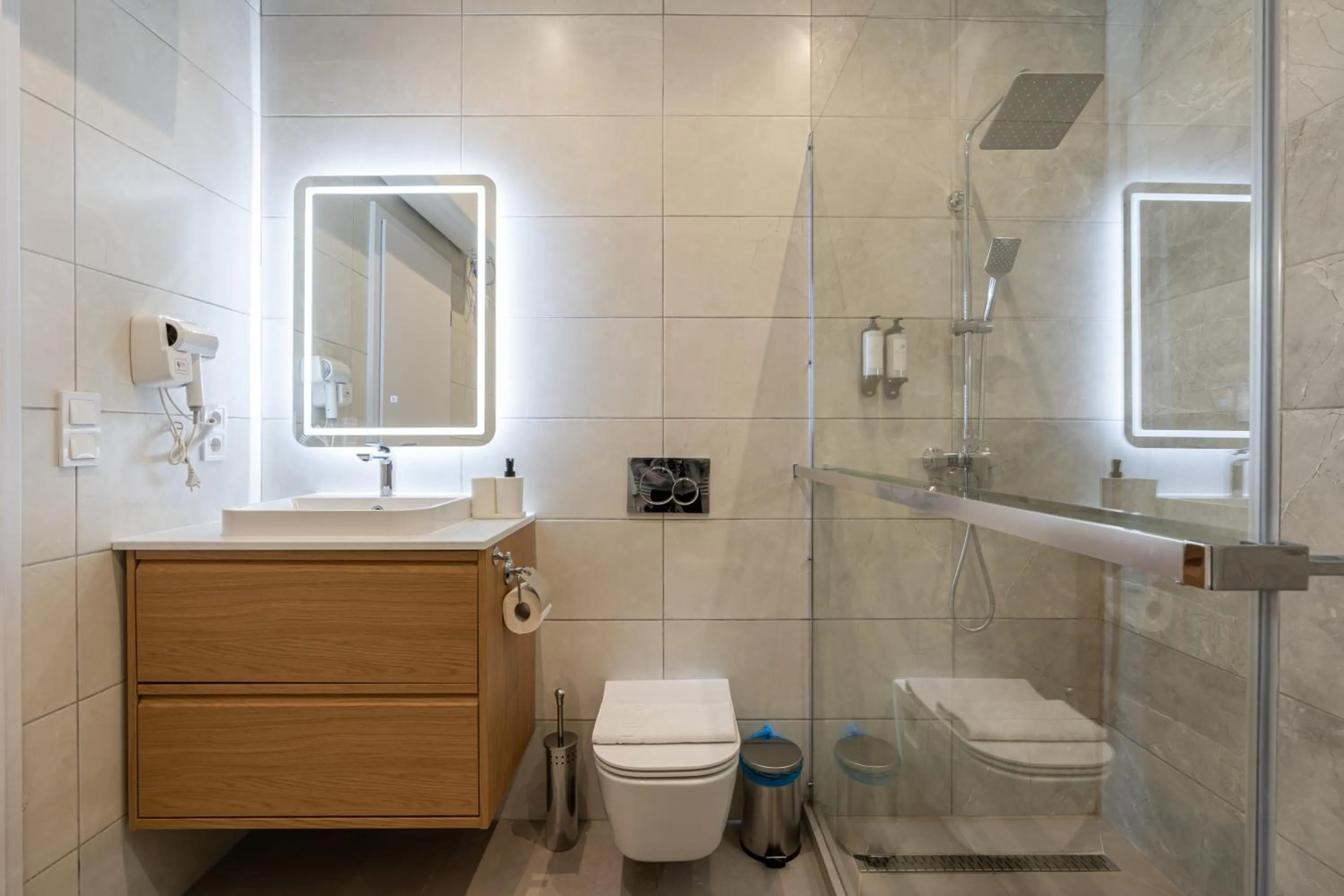 Shower in K33- Boutique Apartments, Best Location, by BQA