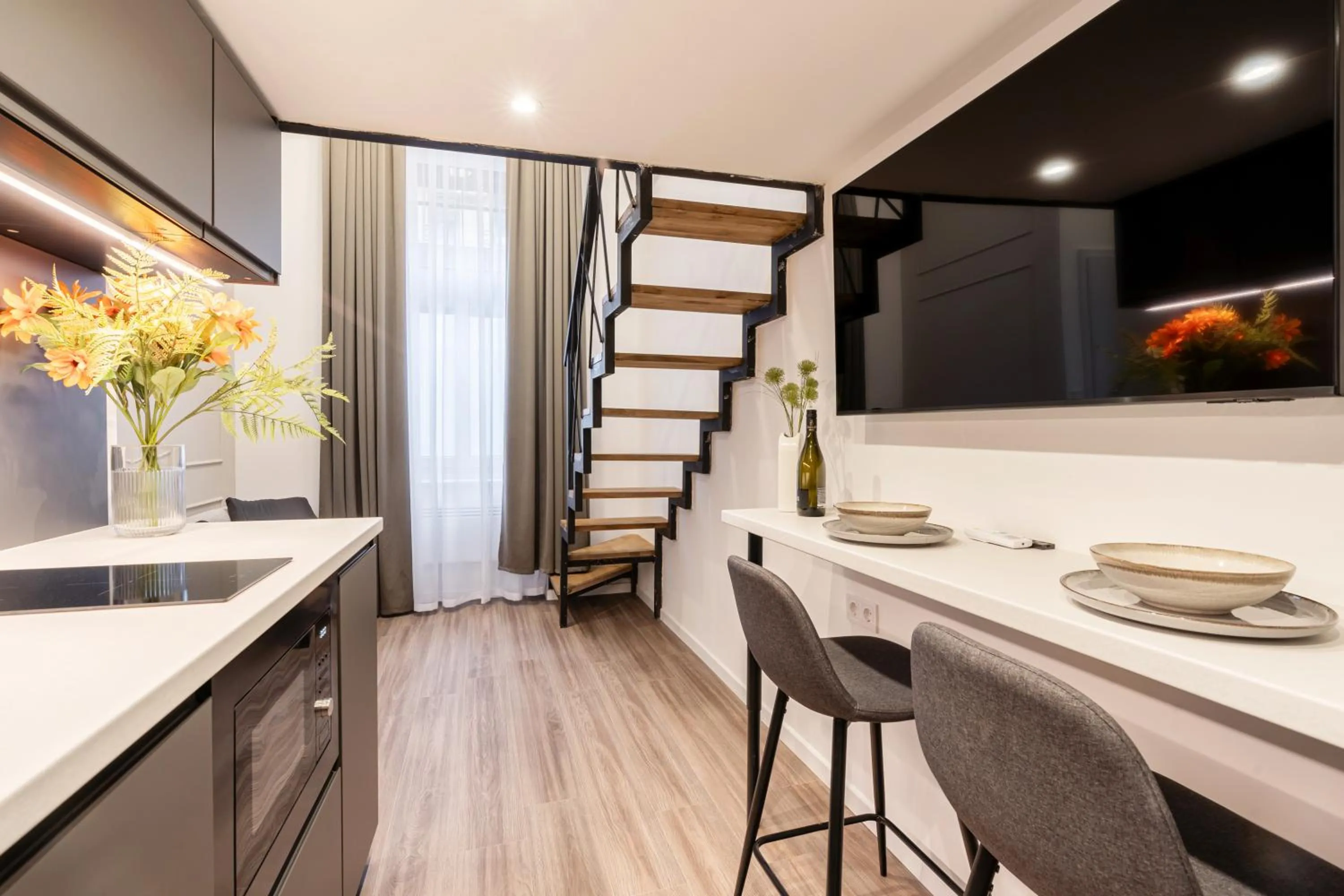 TV and multimedia in K33- Boutique Apartments, Best Location, by BQA