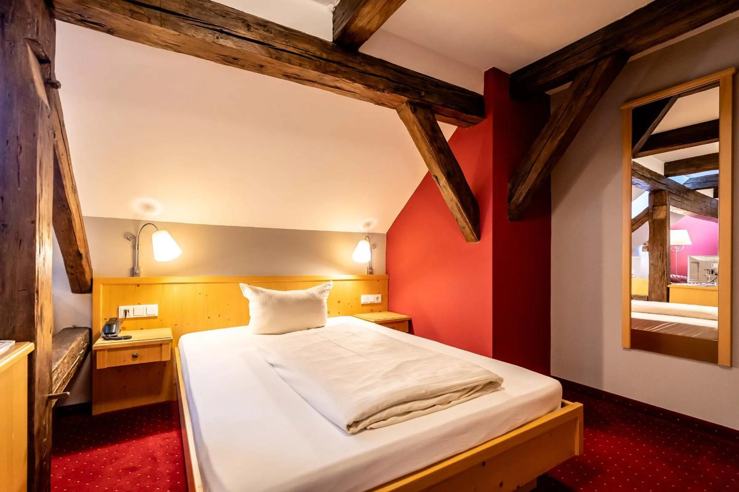 Photo of the whole room, Bed in Hotel Vollmann