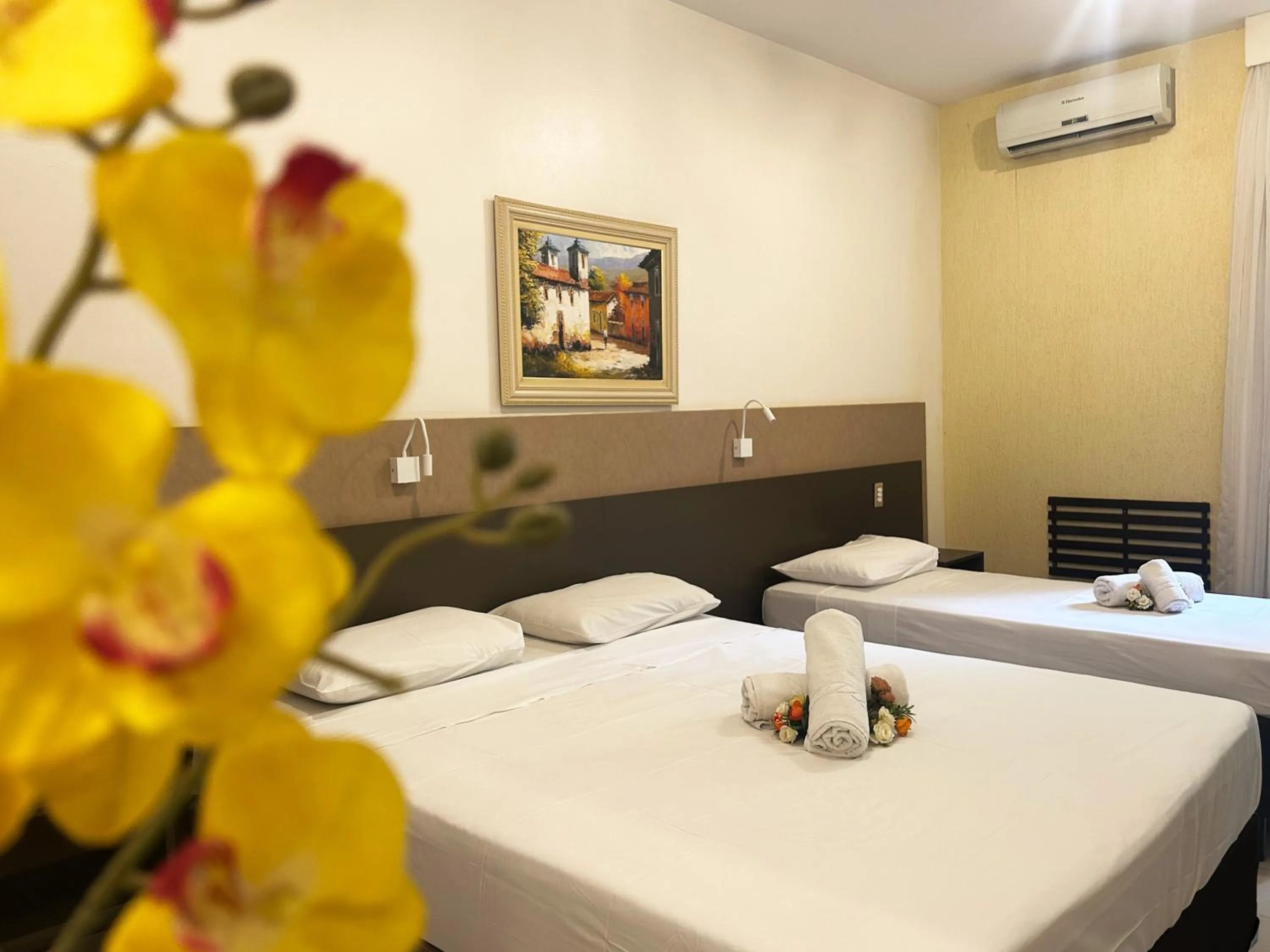 Bed in Athus Brasilia Hotel by Bsb Inn