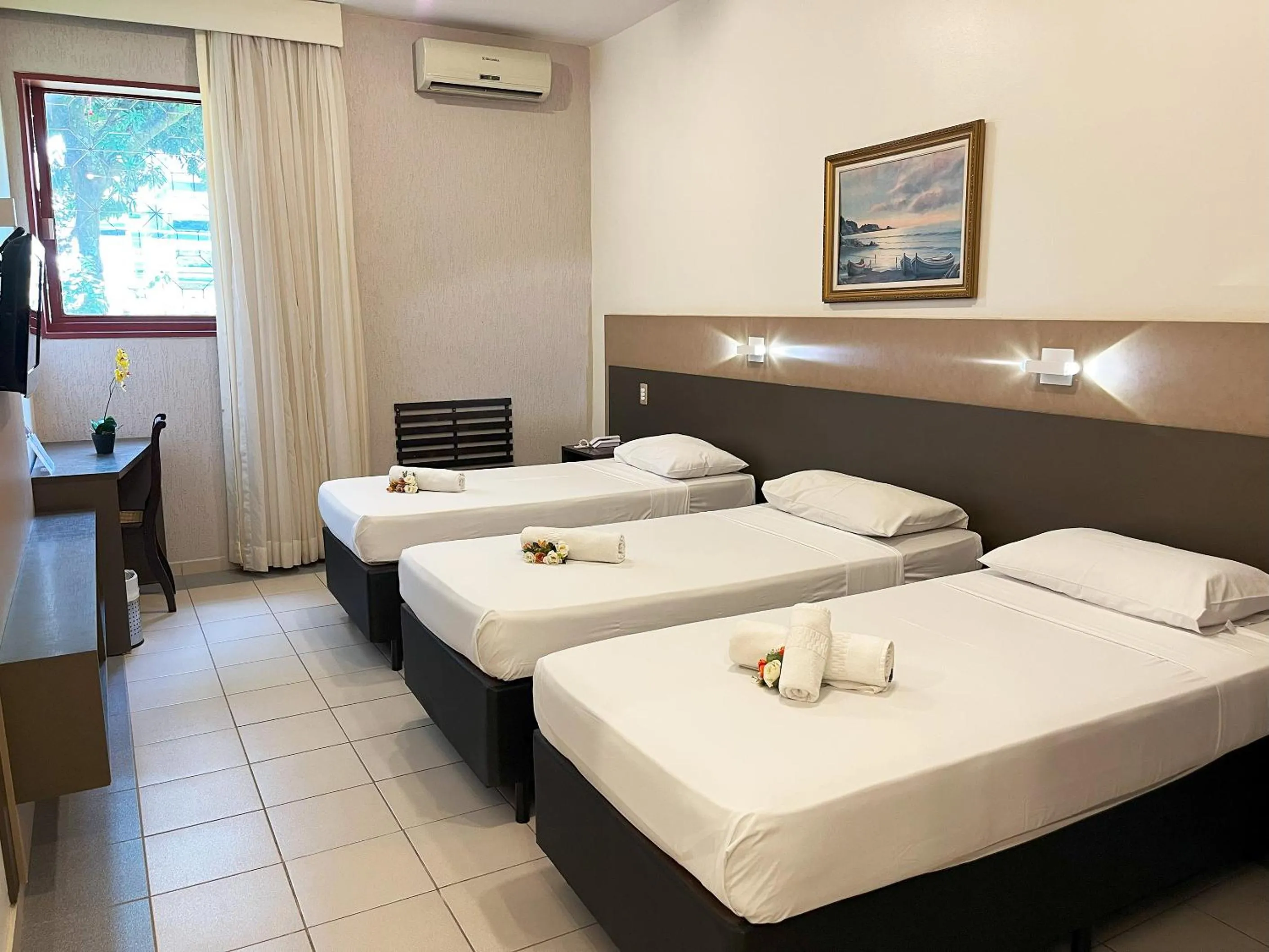 Bed in Athus Brasilia Hotel by Bsb Inn