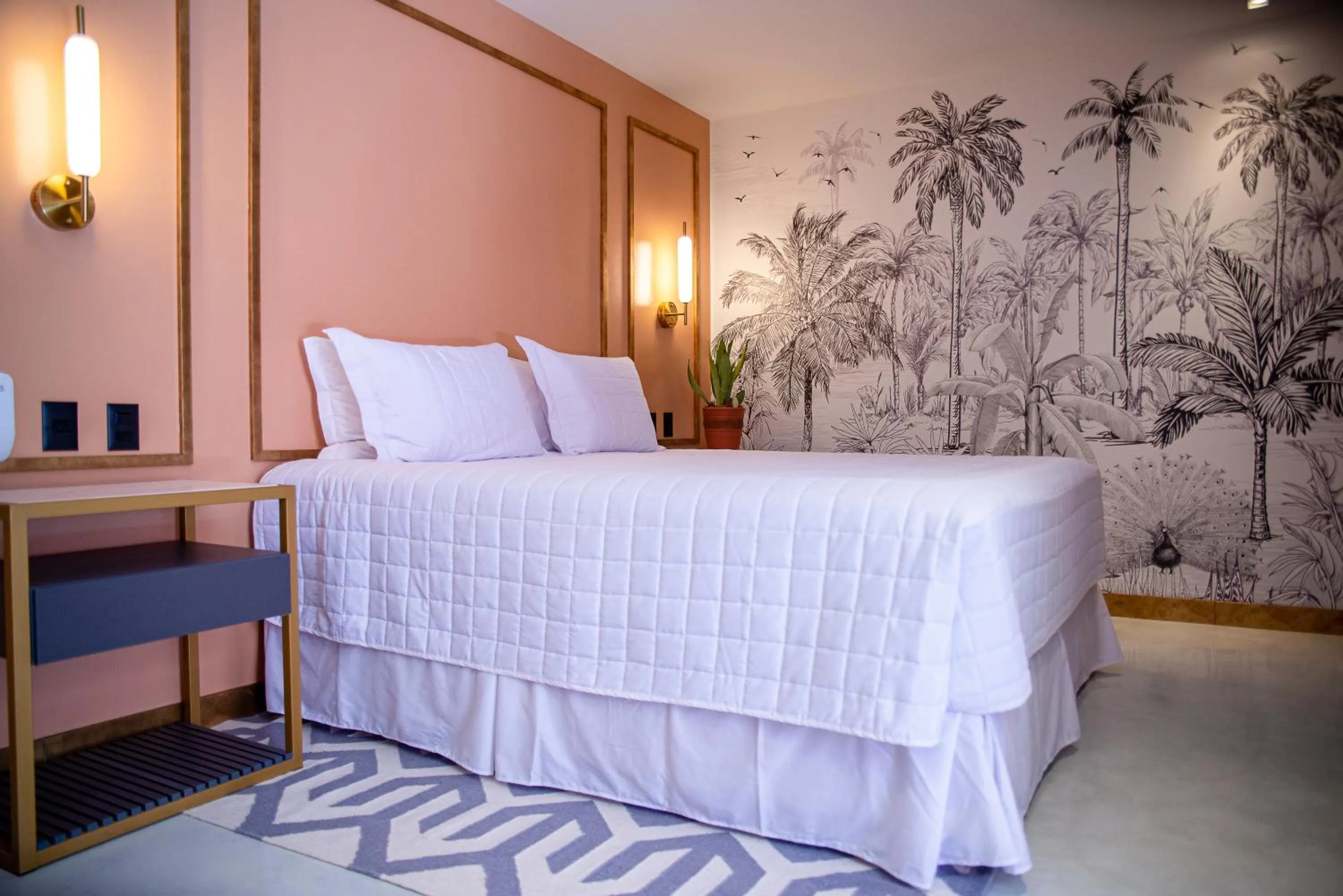 Bed in Exótica Boutique Hotel